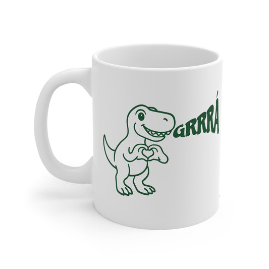 GRRRÁ  33cl White Ceramic Mug