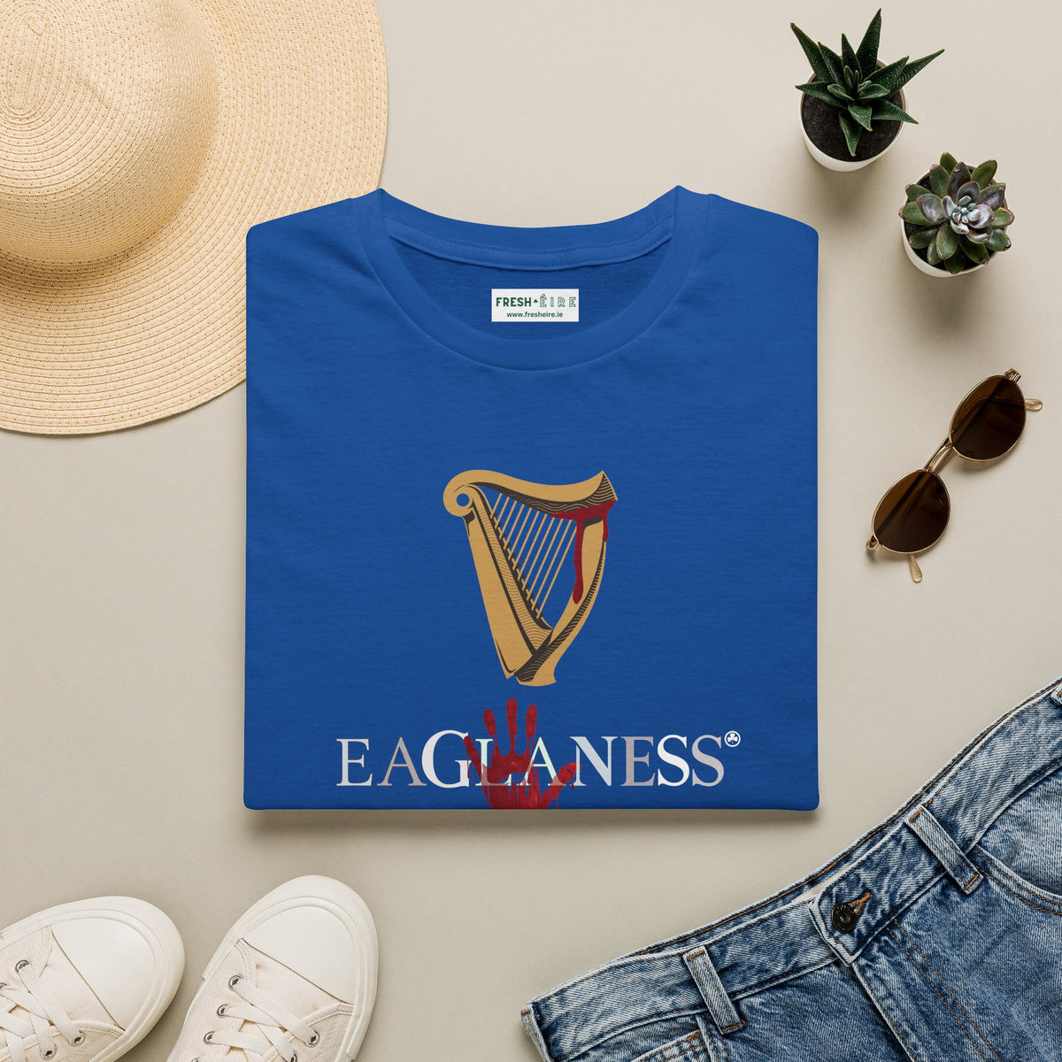 EAGLANESS 100% Cotton Unisex Softstyle T-Shirt