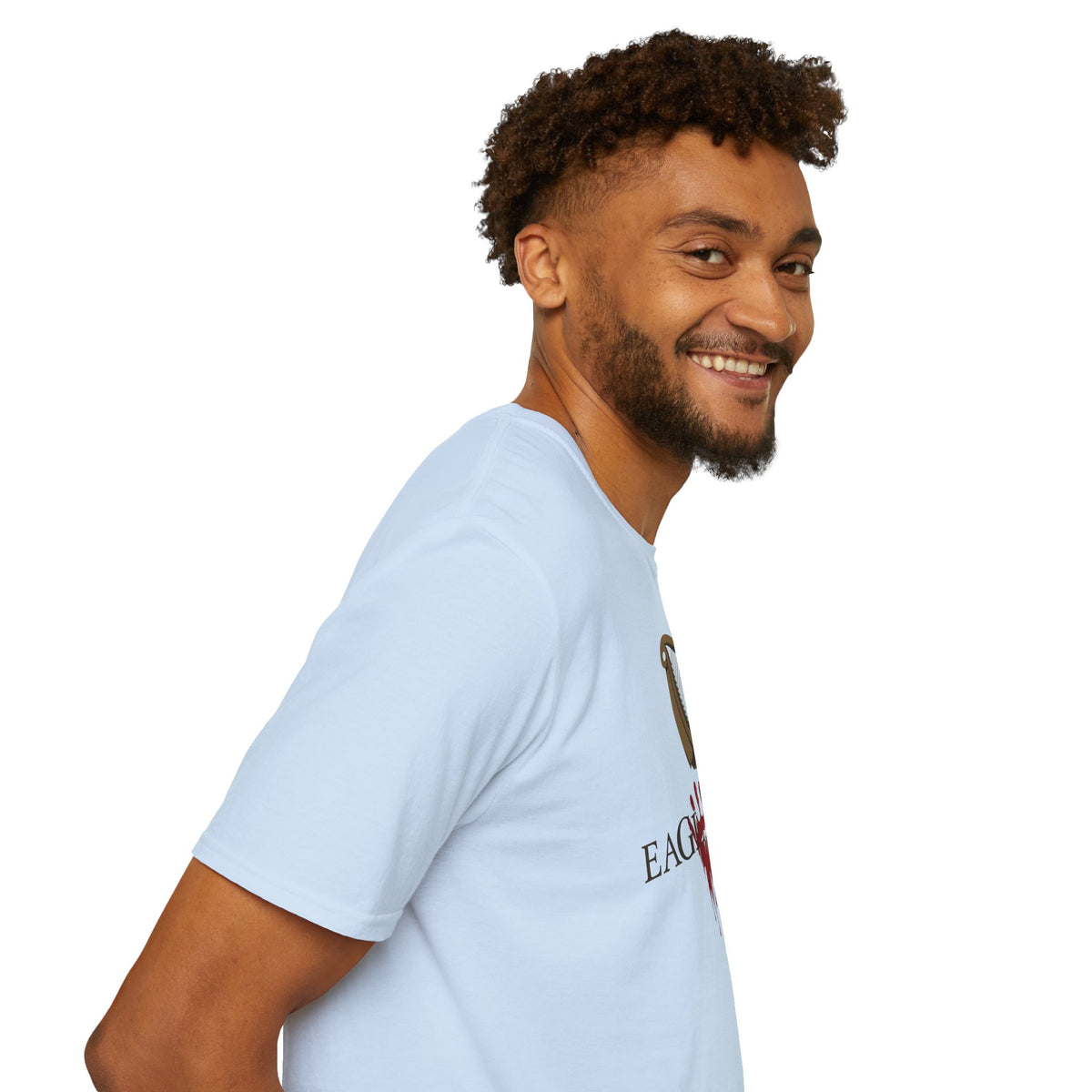 EAGLANESS 100% Cotton Unisex Softstyle T-Shirt