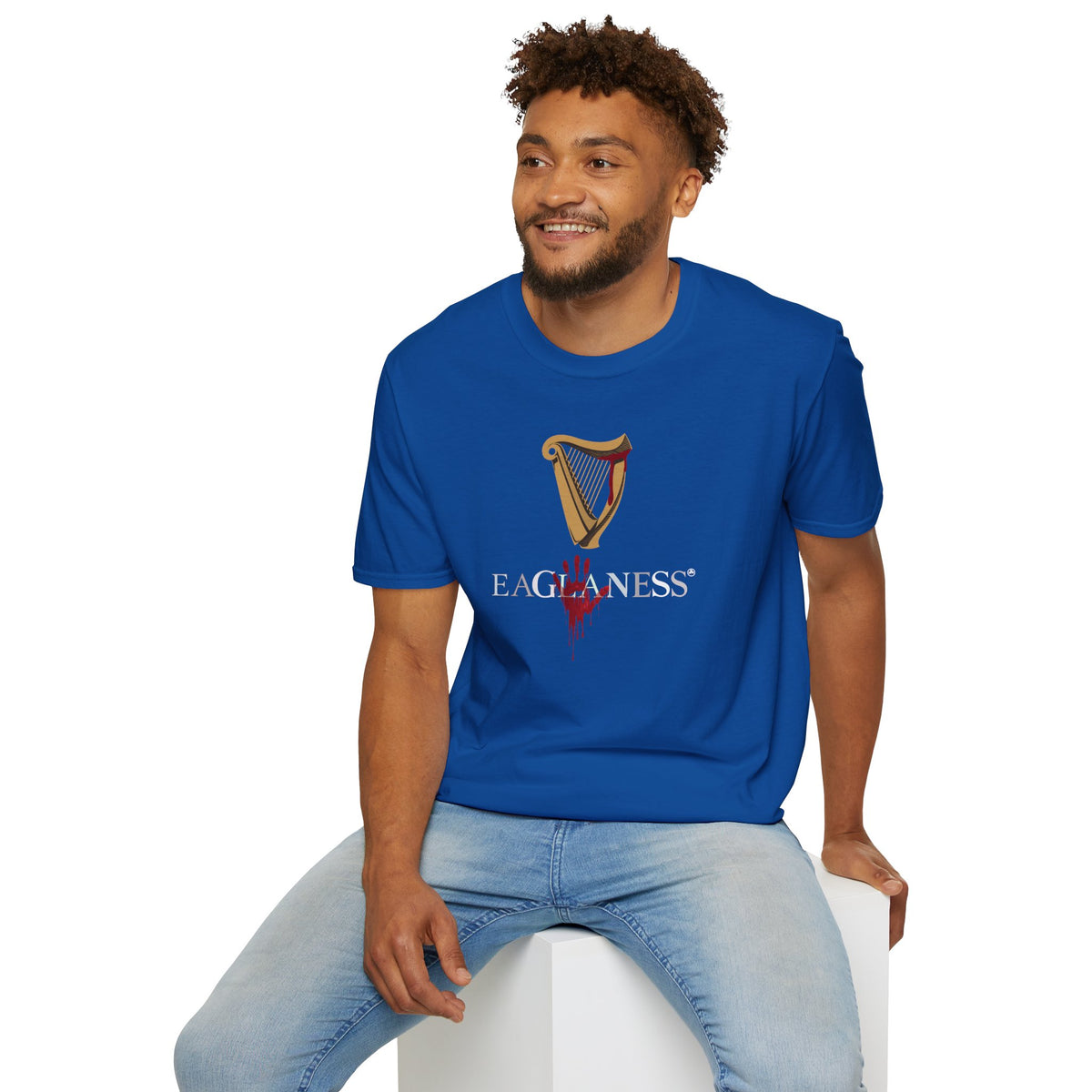 EAGLANESS 100% Cotton Unisex Softstyle T-Shirt