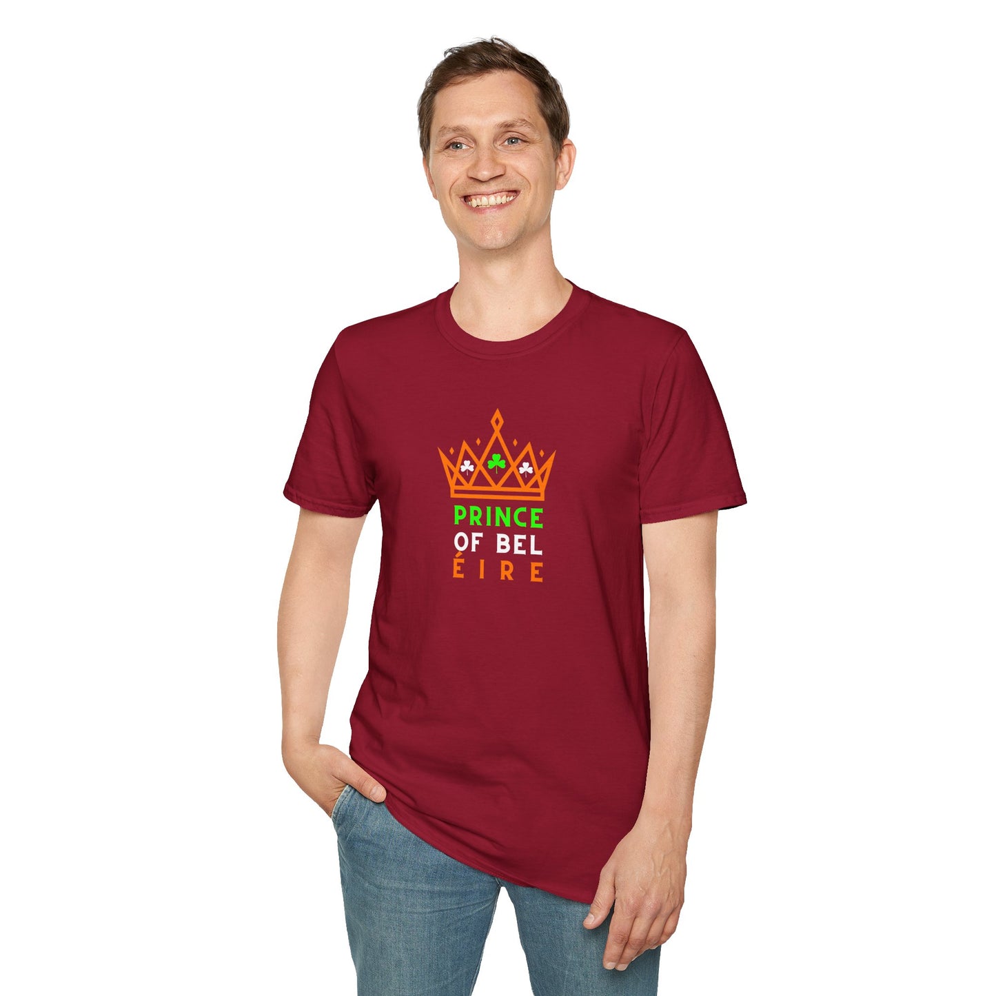 PRINCE OF BEL ÉIRE Unisex Softstyle 100% Cotton T-Shirt