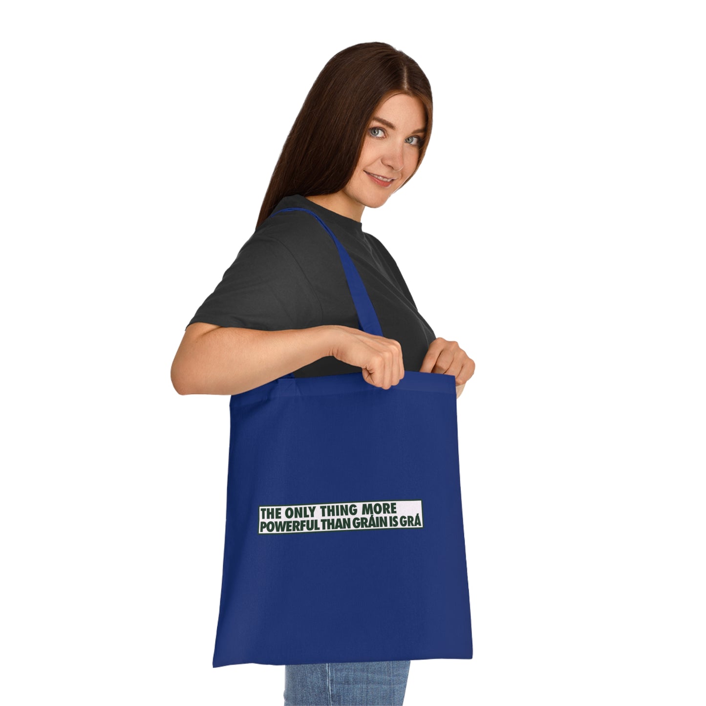 THE ONLY THING MORE POWERFUL THAN GRÁIN IS GRÁWoven Tote Bag