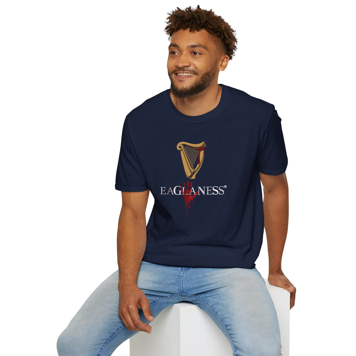 EAGLANESS 100% Cotton Unisex Softstyle T-Shirt