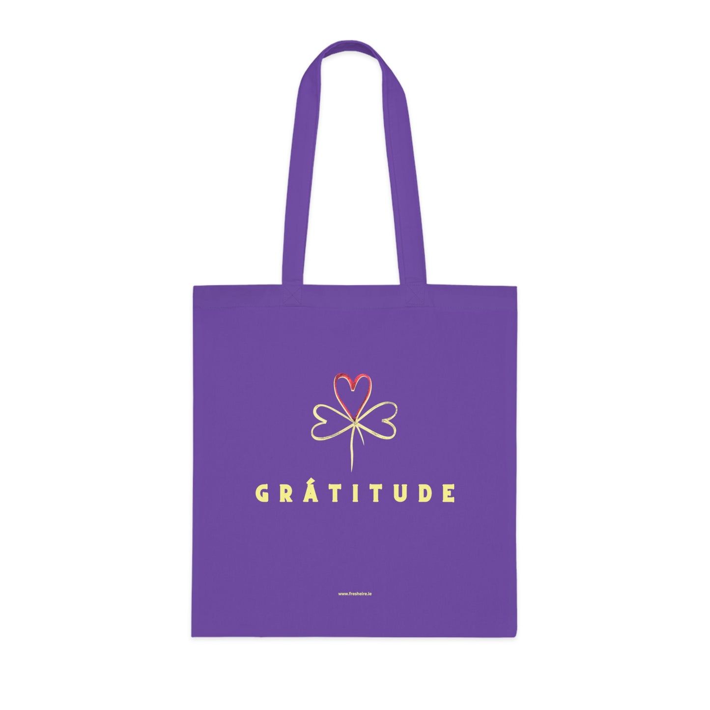 GRÁTITUDE Woven Tote Bag