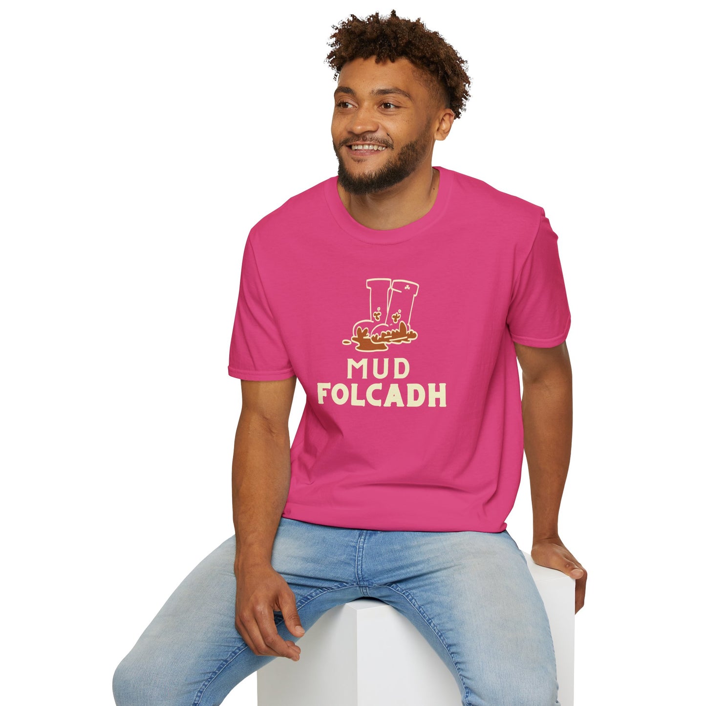 MUD FOLCADH Unisex Softstyle T-Shirt
