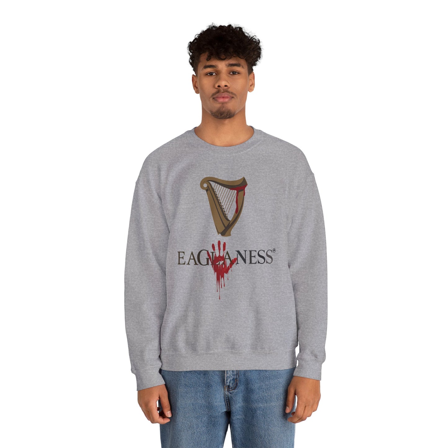 EAGLANESS Unisex Heavy Blend Crewneck Sweatshirt