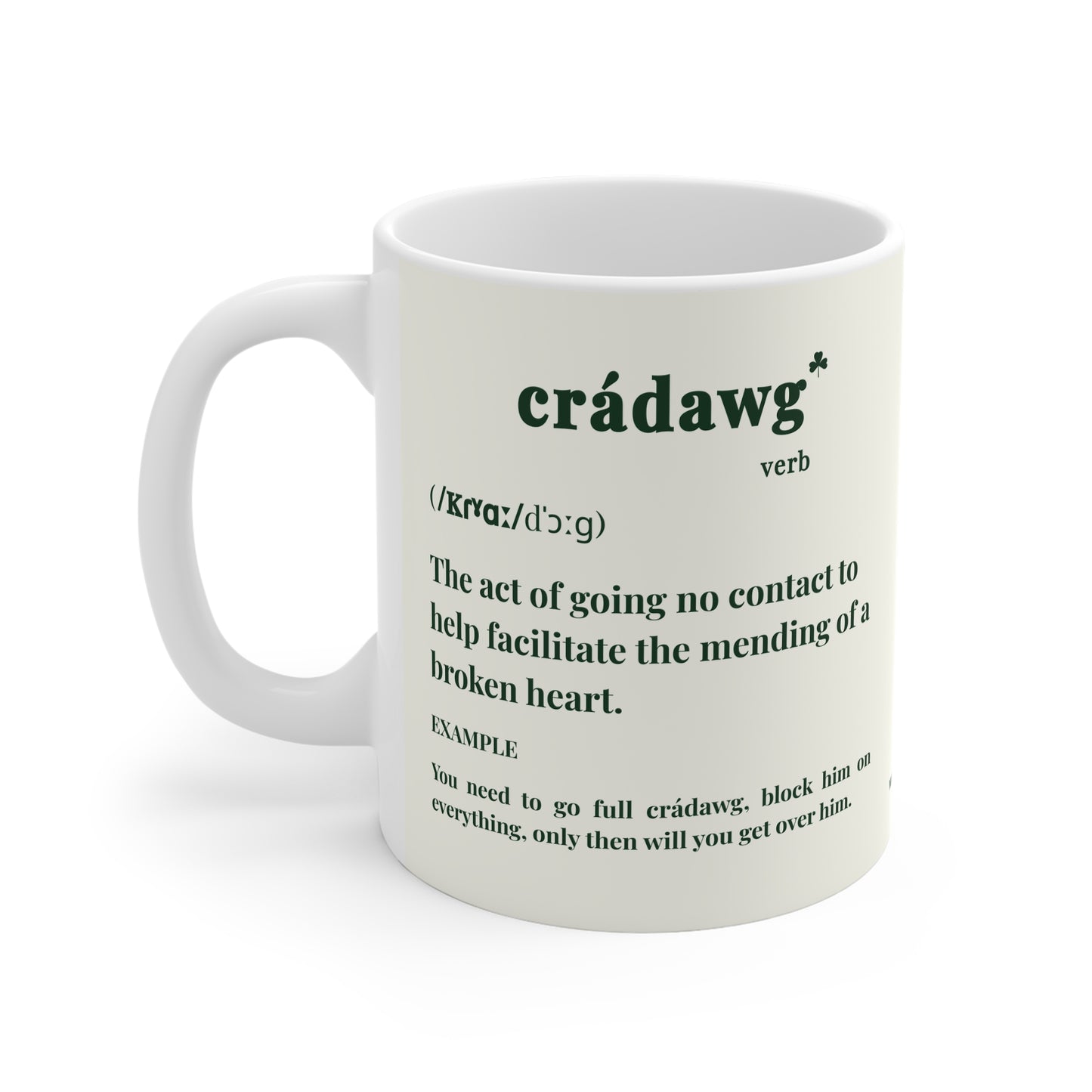 crádawg  33cl White Ceramic Mug