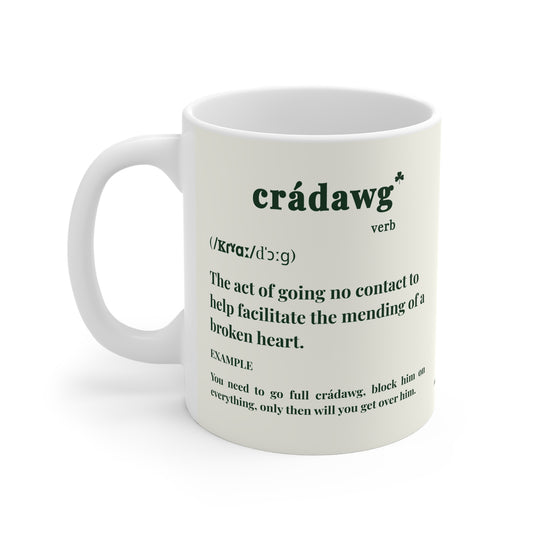 crádawg  33cl White Ceramic Mug