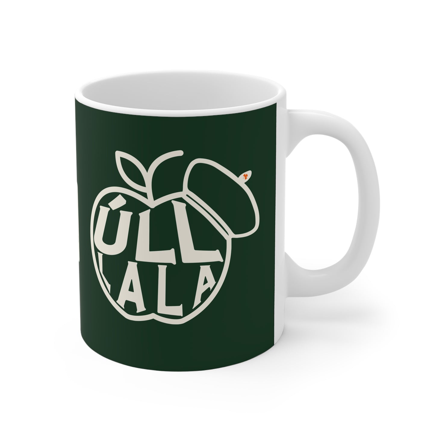 ÚLL LA LA ie 33cl White Ceramic Mug