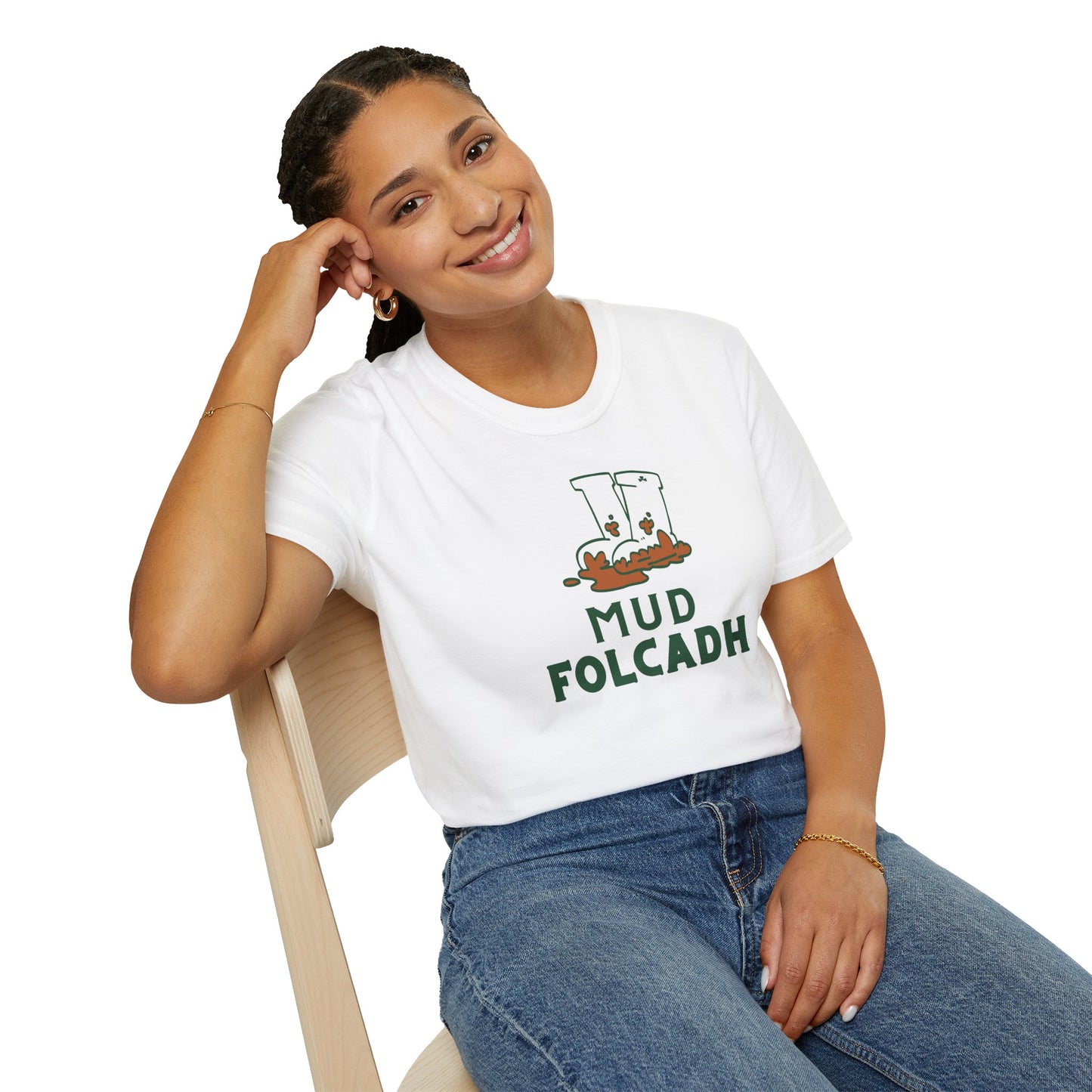 MUD FOLCADH Unisex Softstyle T-Shirt