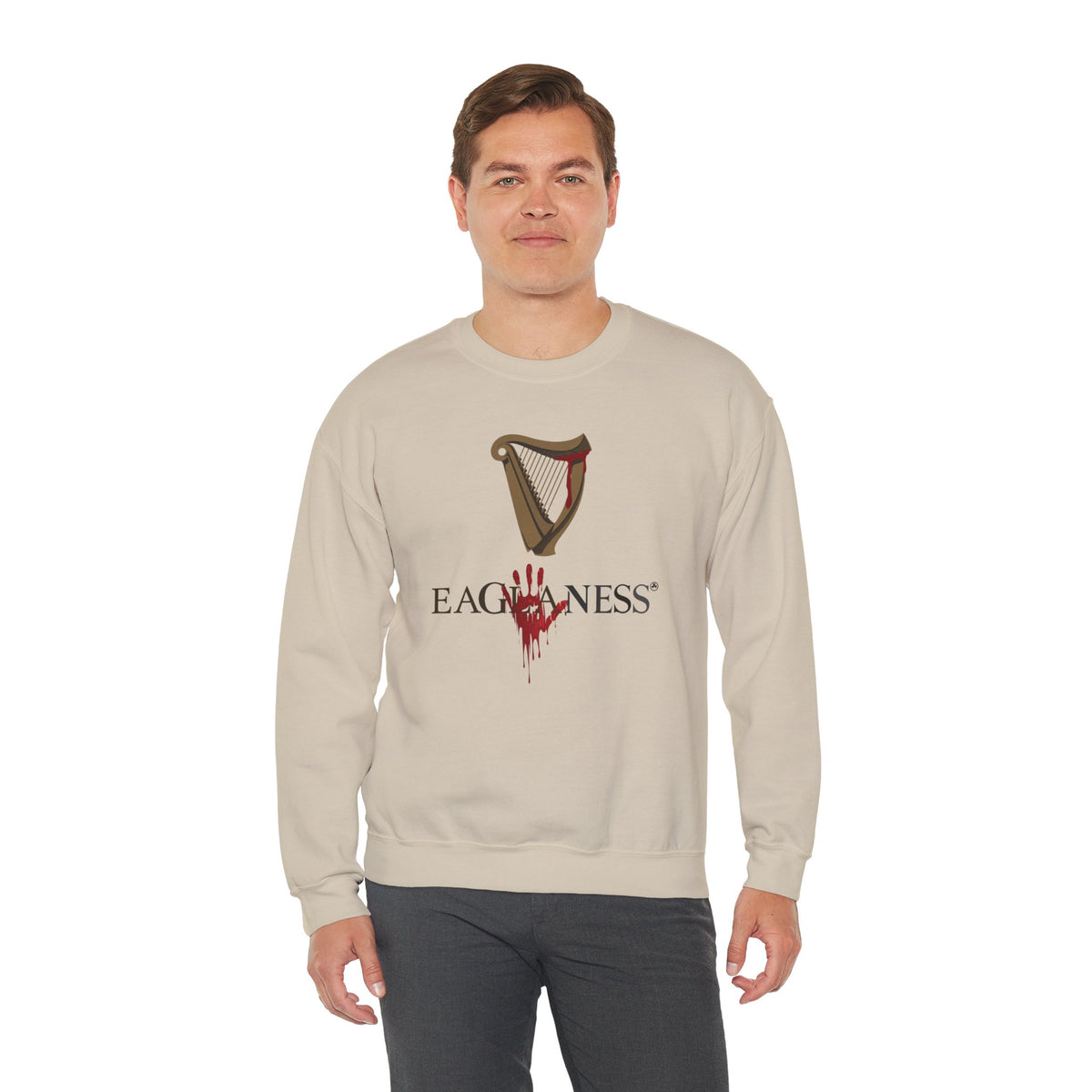 EAGLANESS Unisex Heavy Blend Crewneck Sweatshirt