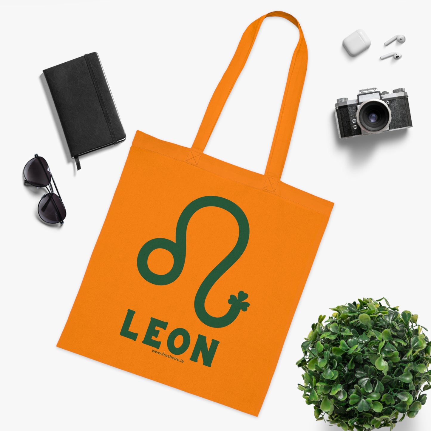 LEON 100% Cotton Tote Bag