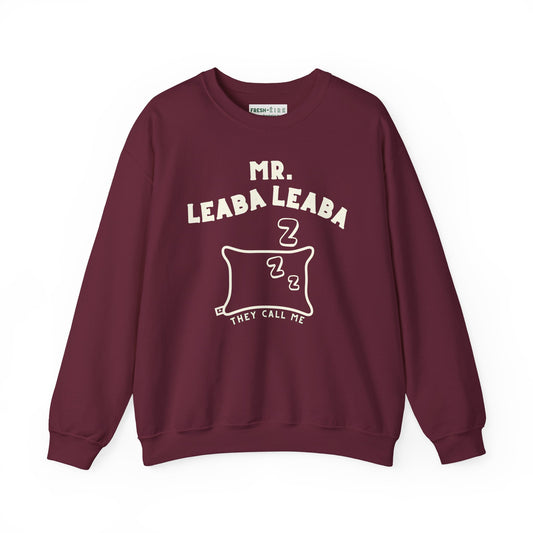 MR. LEABA LEABA (THEY CALL ME) Unisex Heavy Blend™ Crewneck Sweatshirt