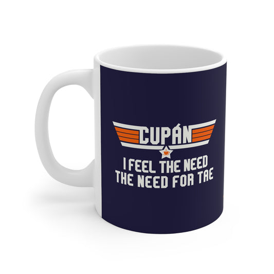 CUPÁN 33cl White Ceramic Mug