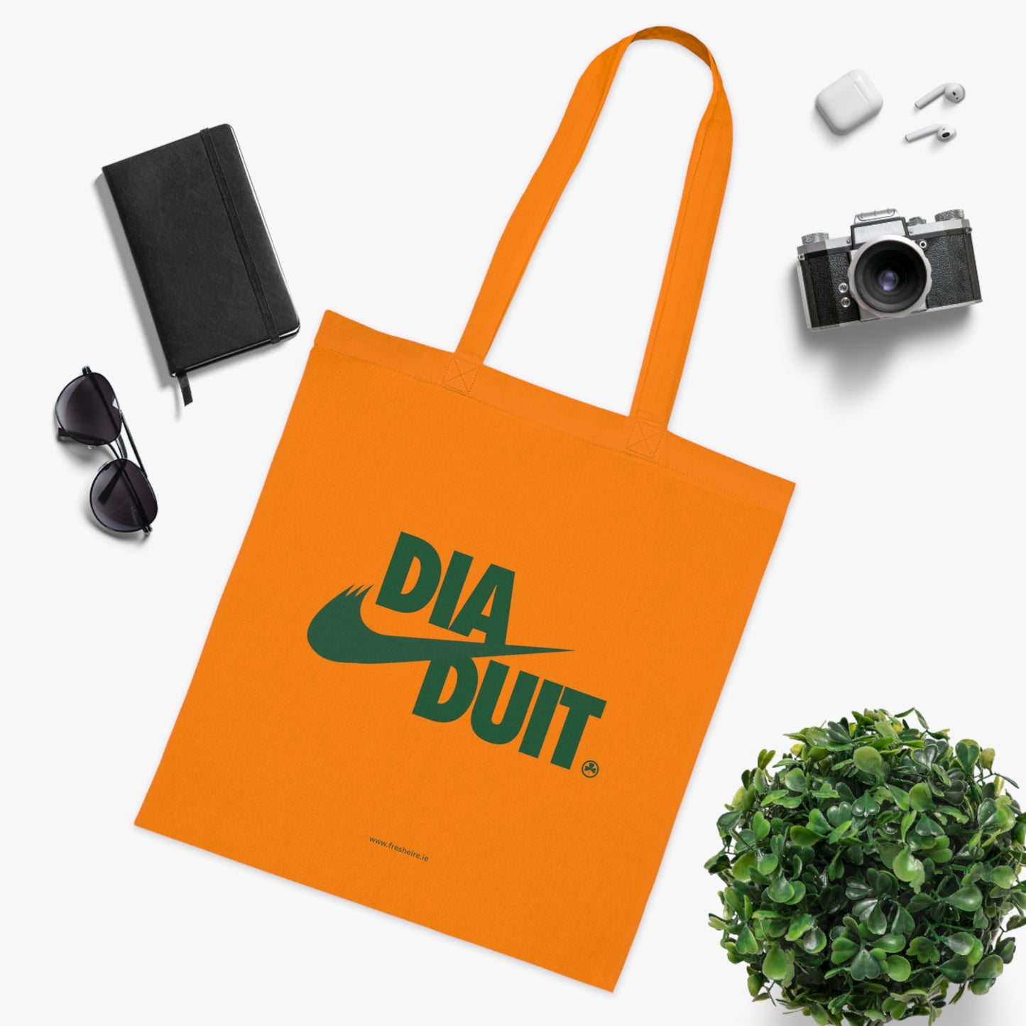 DIA DUIT 100% Cotton Tote Bag
