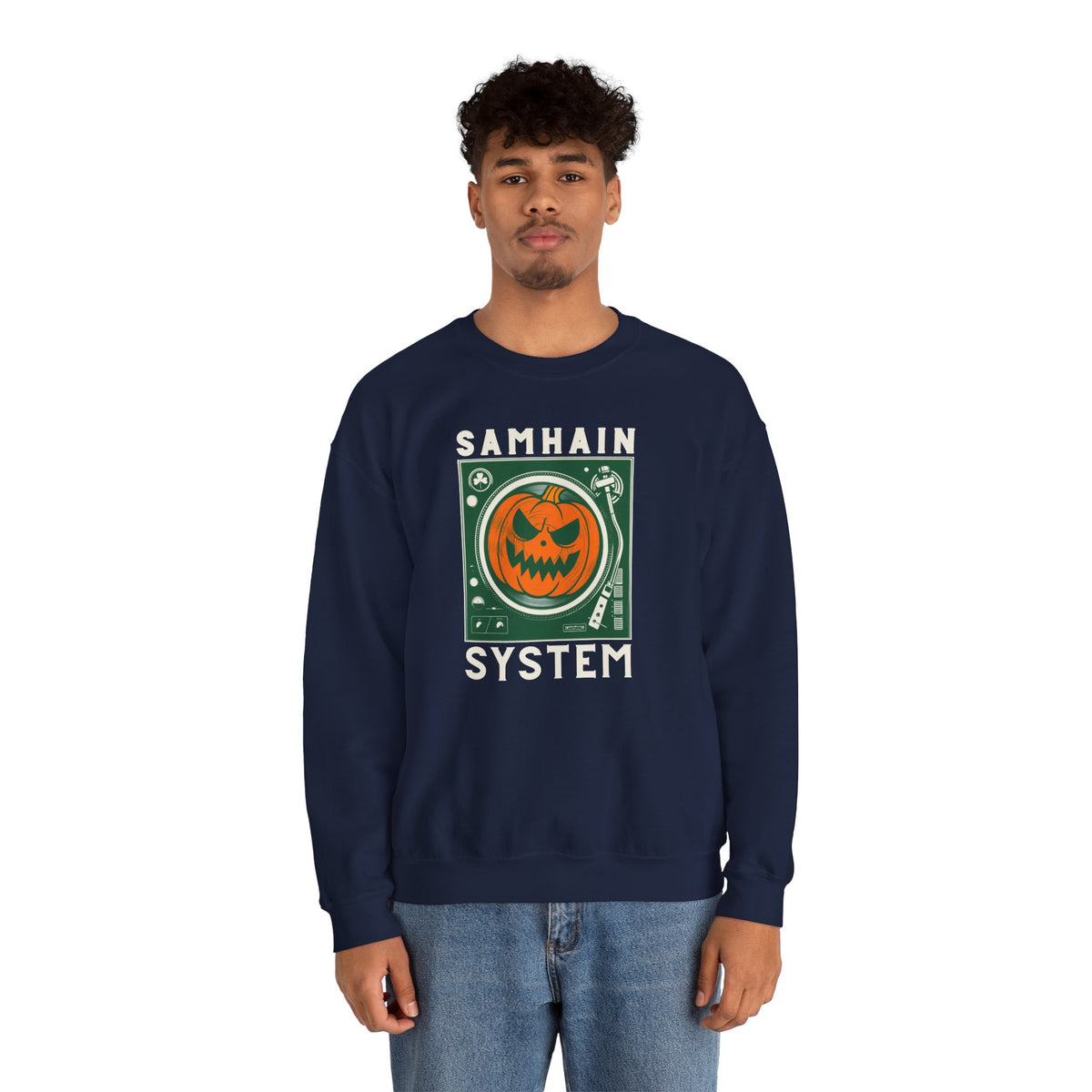 SAMHAIN SYSTEM Unisex Heavy Blend Crewneck Sweatshirt