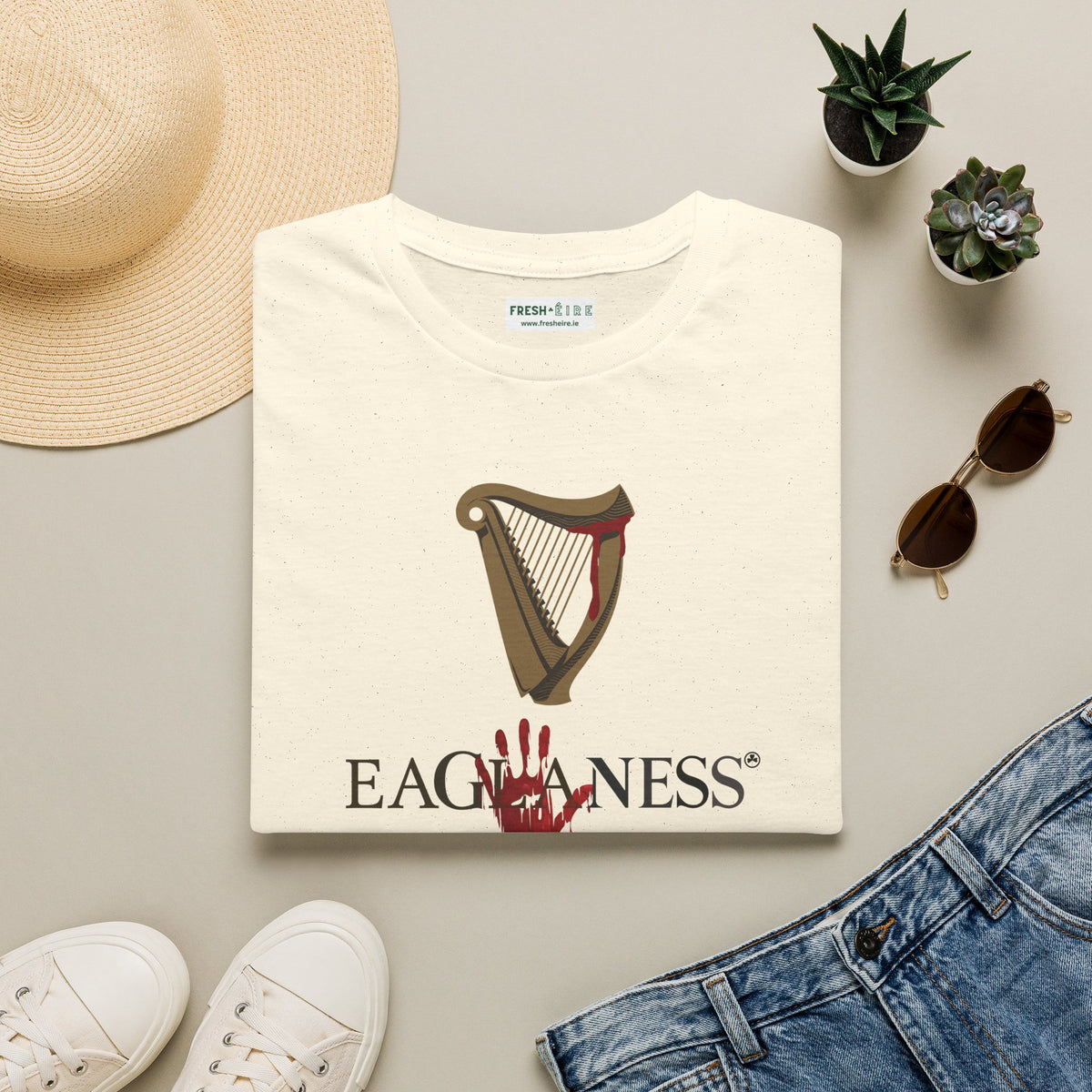 EAGLANESS 100% Cotton Unisex Softstyle T-Shirt