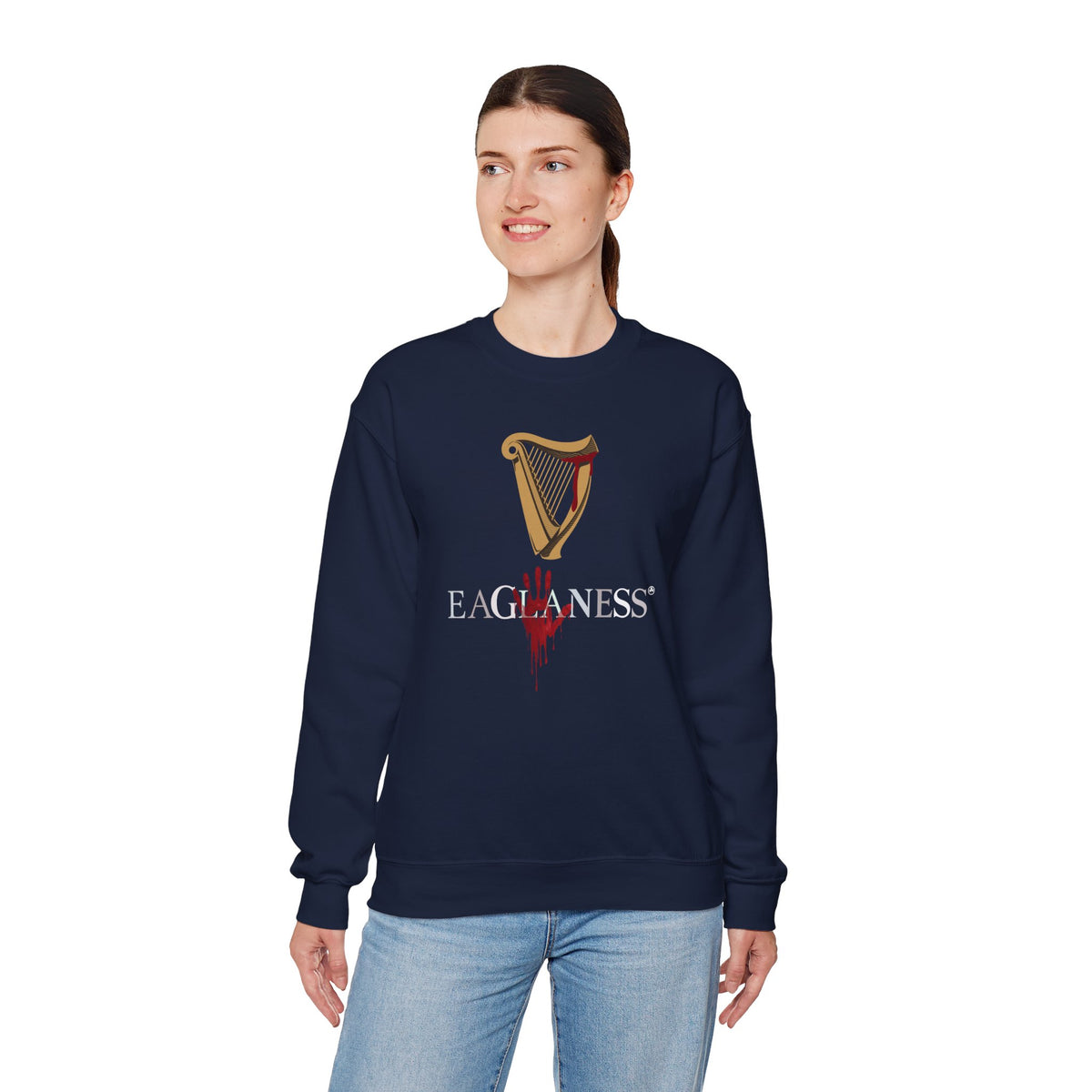 EAGLANESS Unisex Heavy Blend Crewneck Sweatshirt