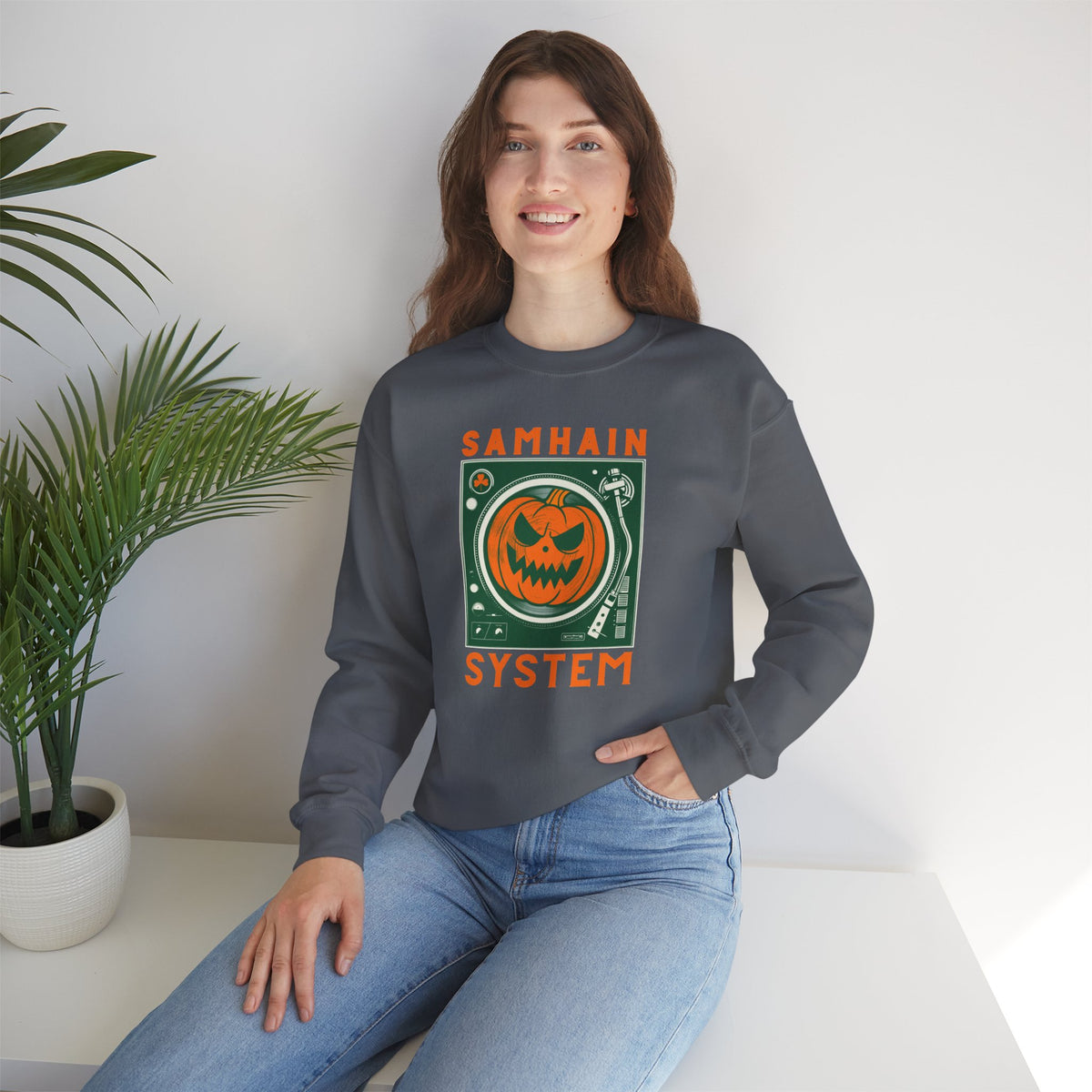SAMHAIN SYSTEM Unisex Heavy Blend Crewneck Sweatshirt
