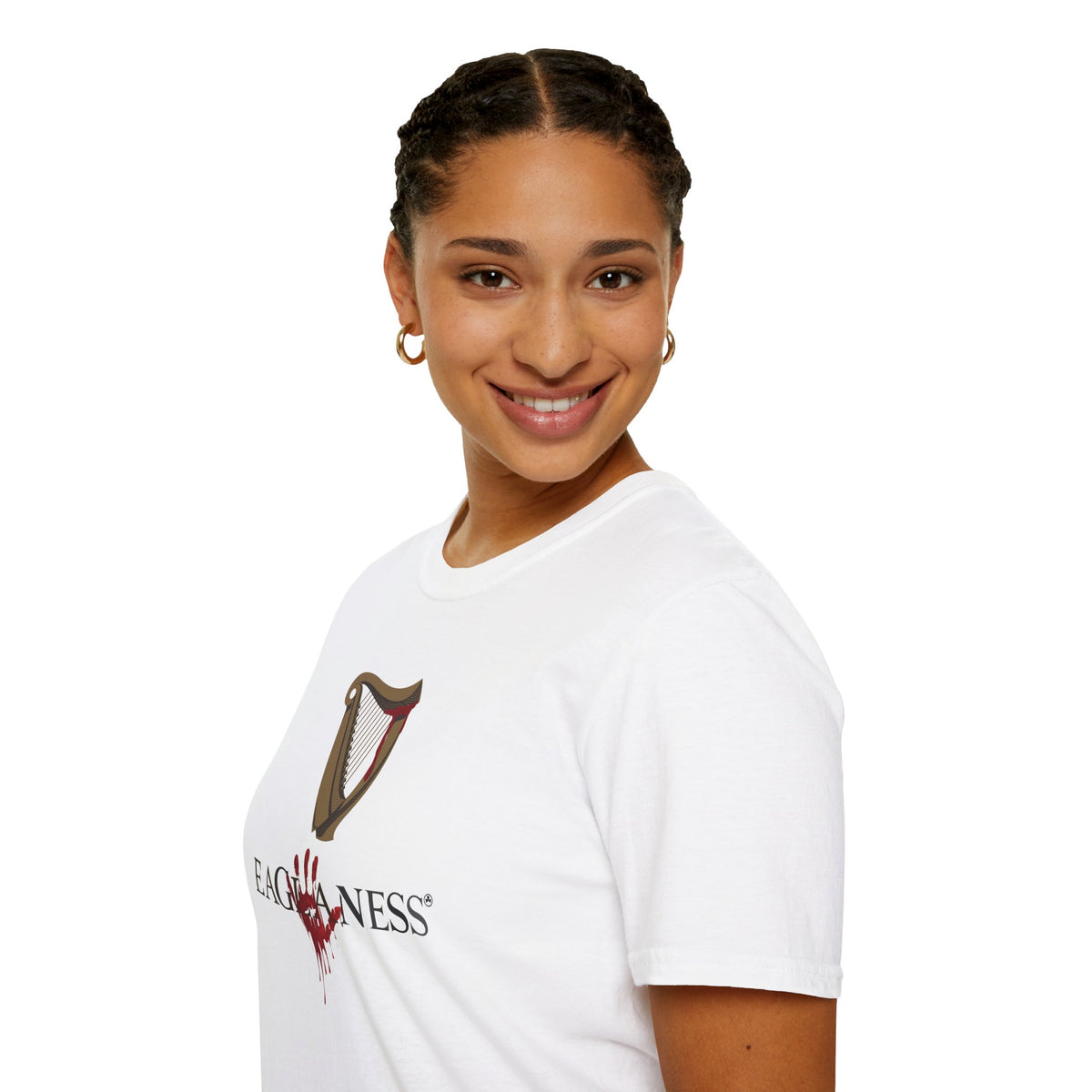 EAGLANESS 100% Cotton Unisex Softstyle T-Shirt