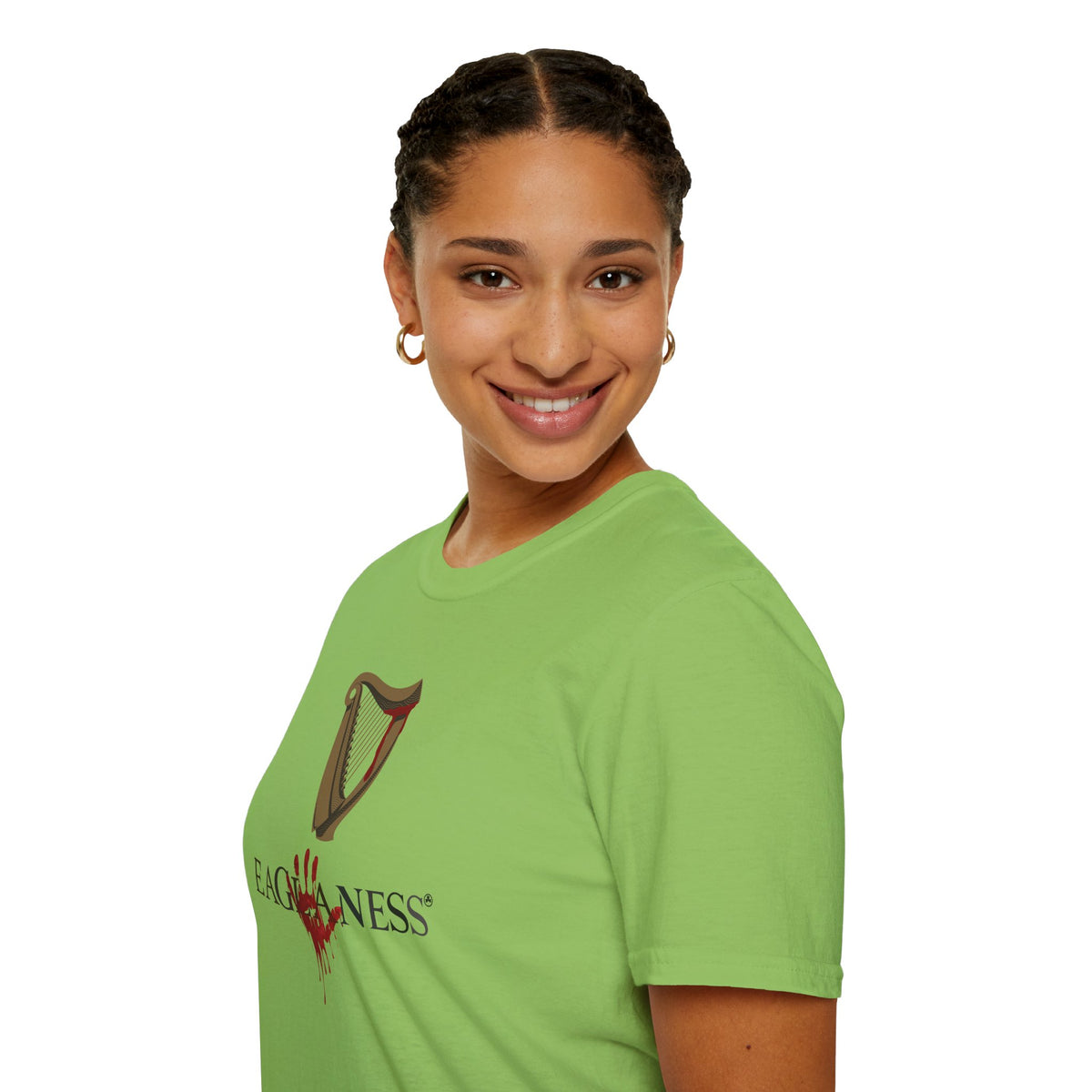 EAGLANESS 100% Cotton Unisex Softstyle T-Shirt