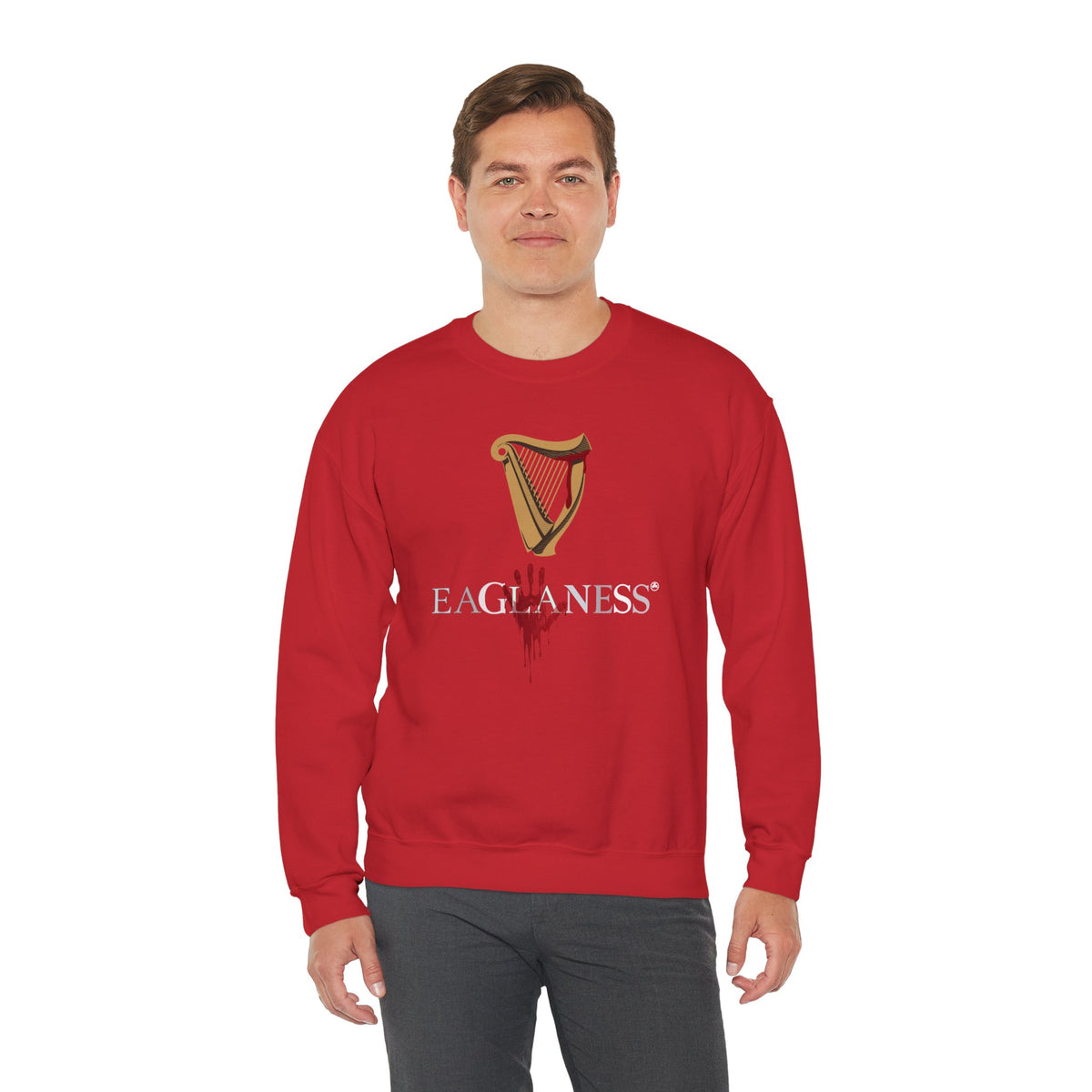 EAGLANESS Unisex Heavy Blend Crewneck Sweatshirt