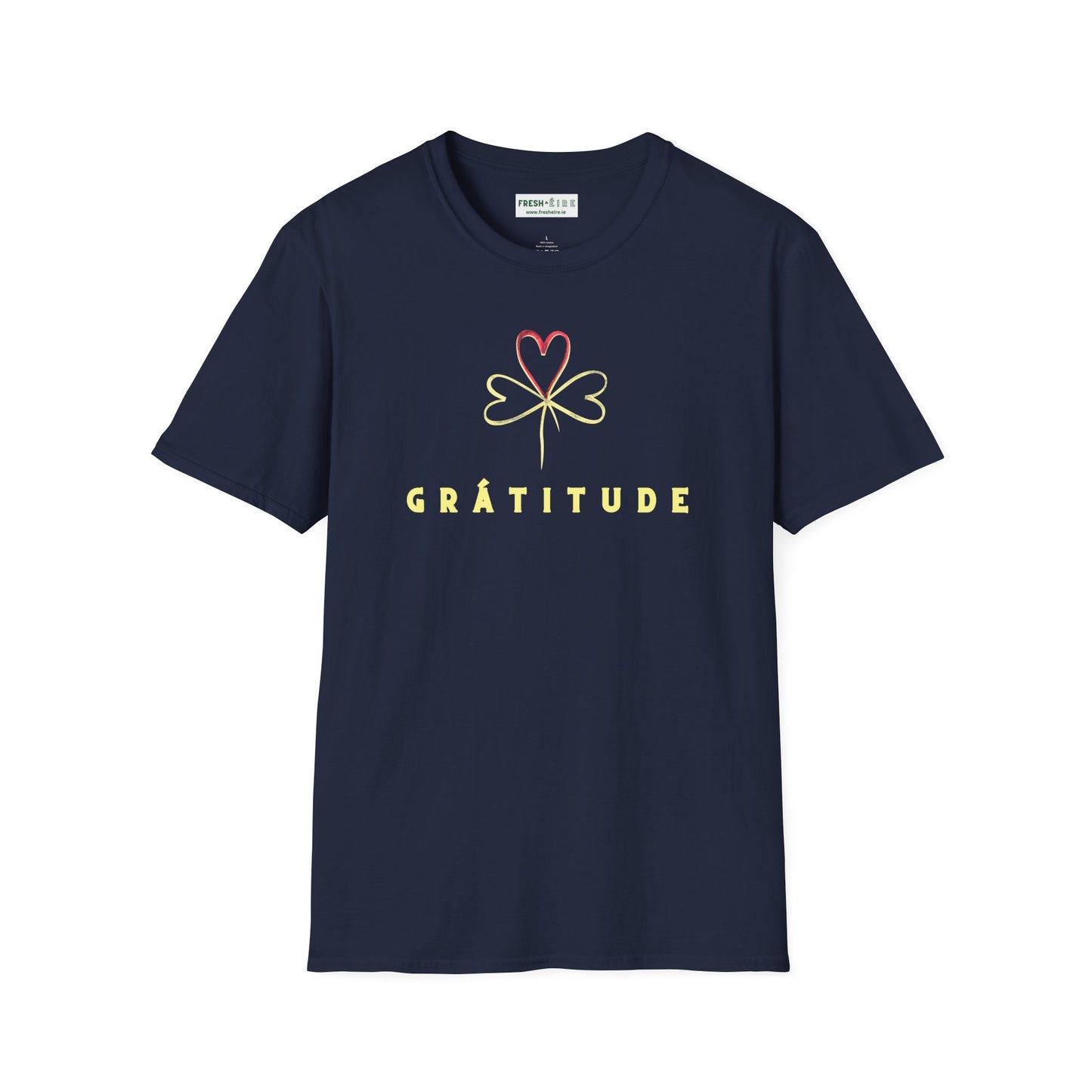 GRÁTITUDE Unisex Softstyle 100% Cotton T-Shirt