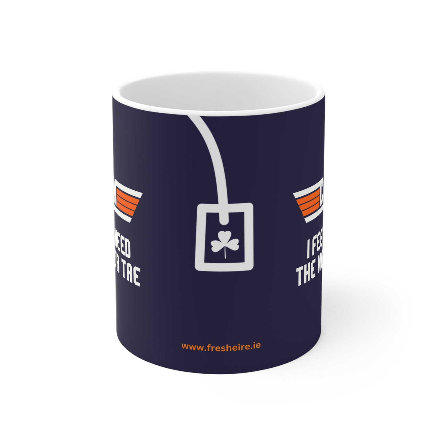 CUPÁN 33cl White Ceramic Mug