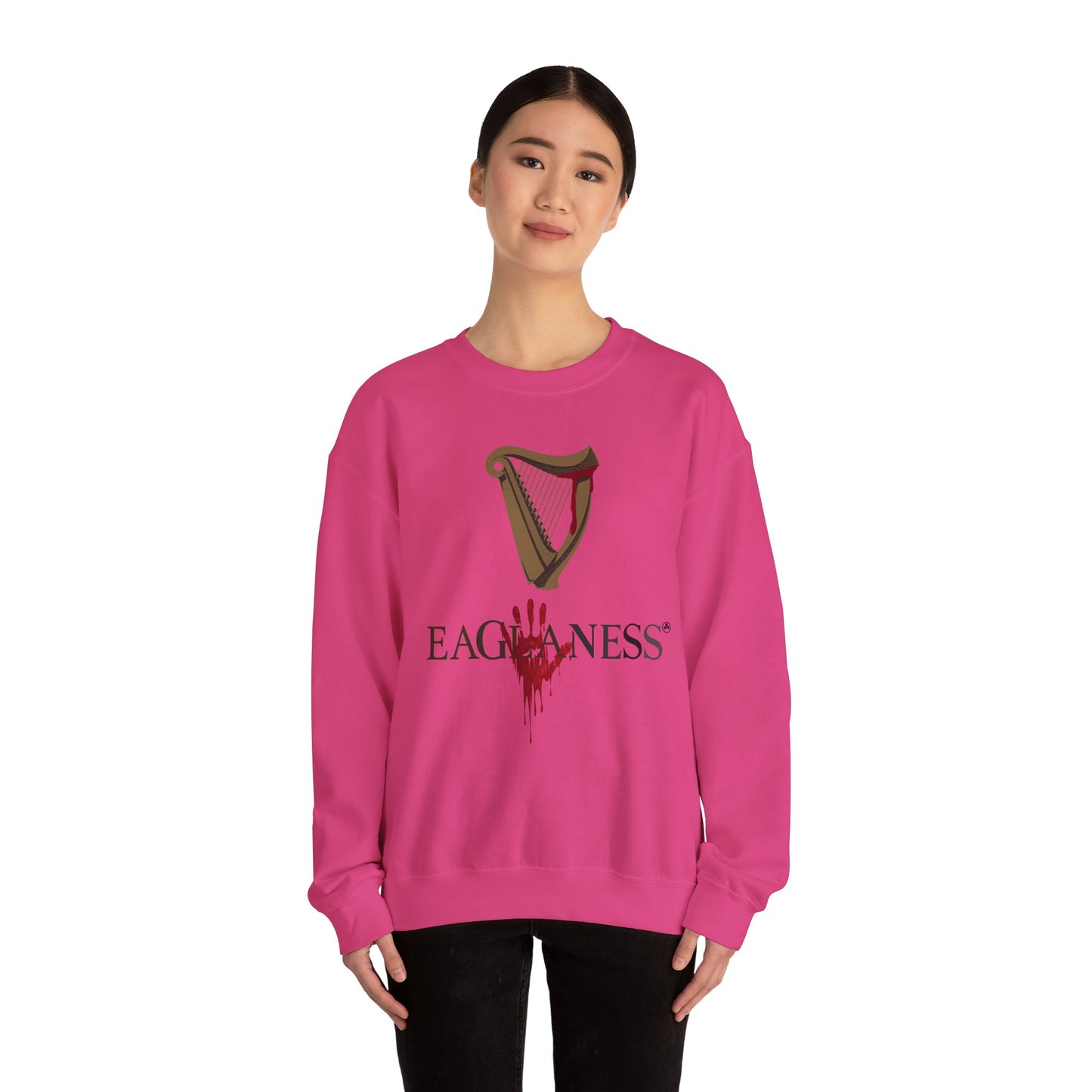 EAGLANESS Unisex Heavy Blend Crewneck Sweatshirt