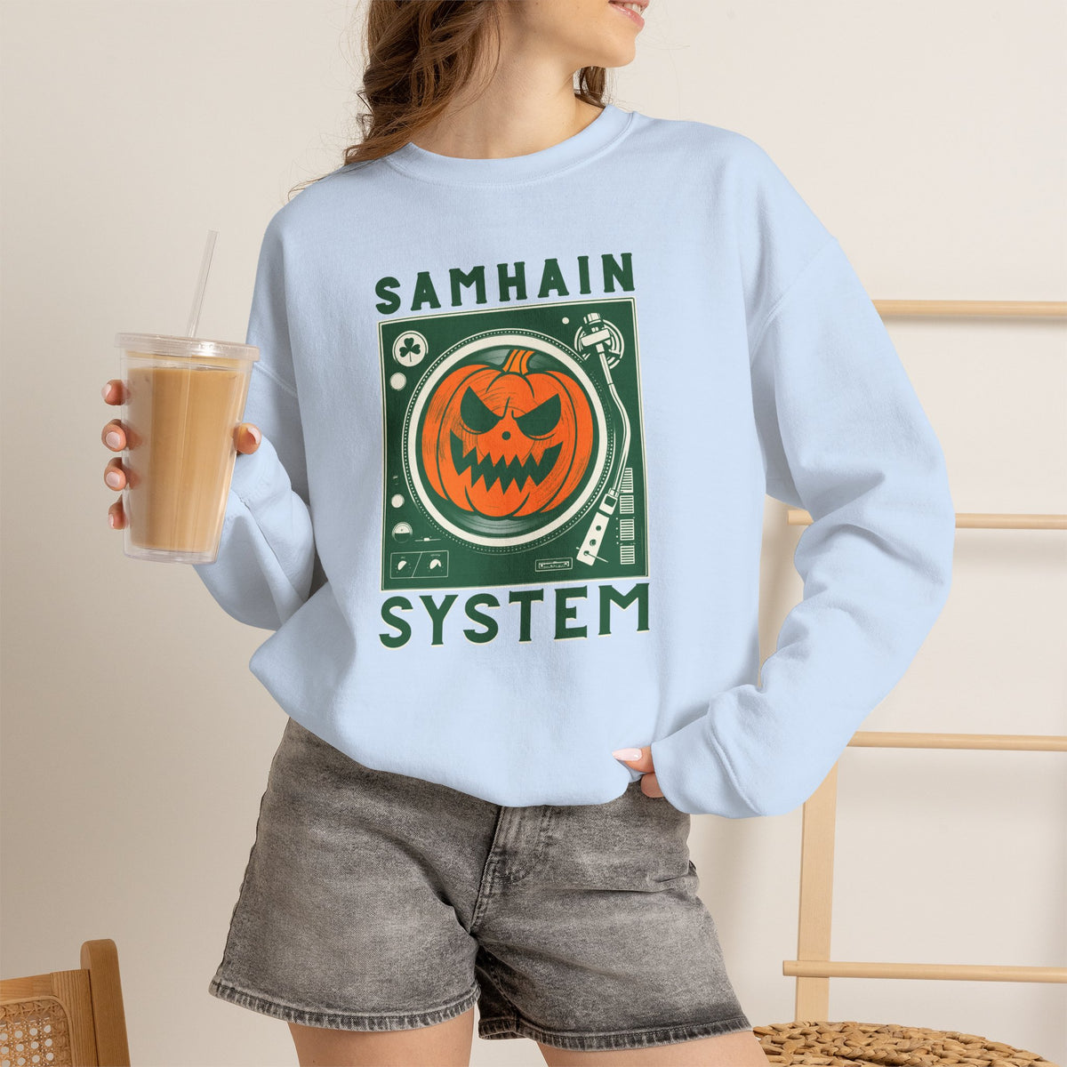 SAMHAIN SYSTEM Unisex Heavy Blend Crewneck Sweatshirt