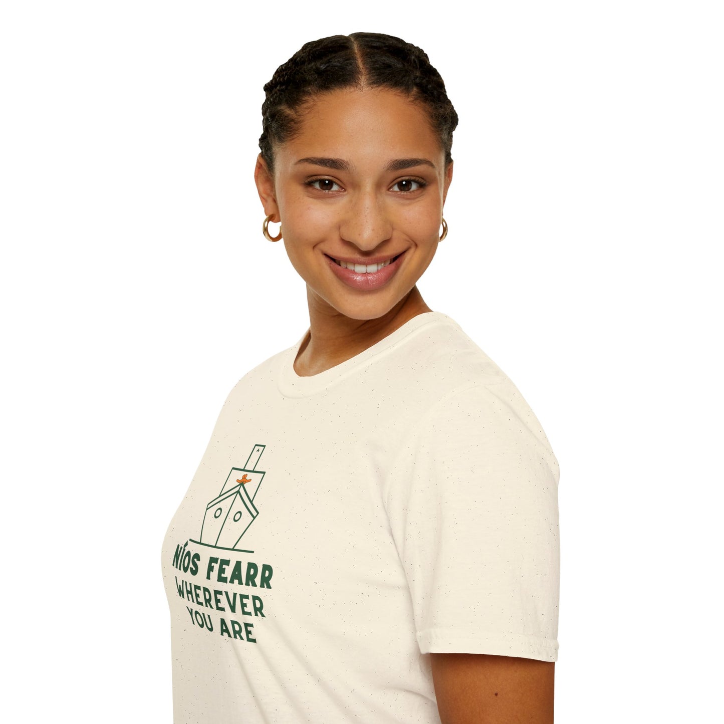 NÍOS FEARR WHEREVER YOU ARE Unisex Softstyle 100% Cotton T-Shirt