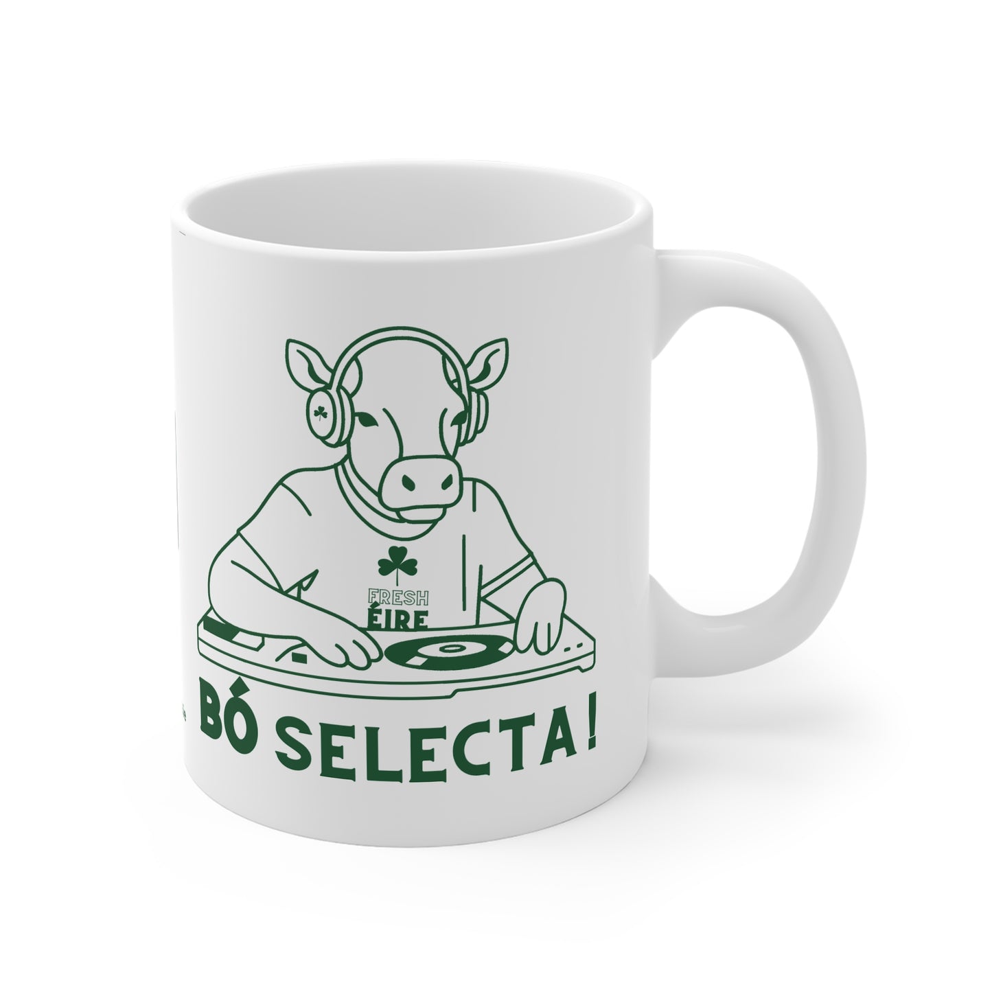 BÓ SELECTA!  33cl White Ceramic Mug