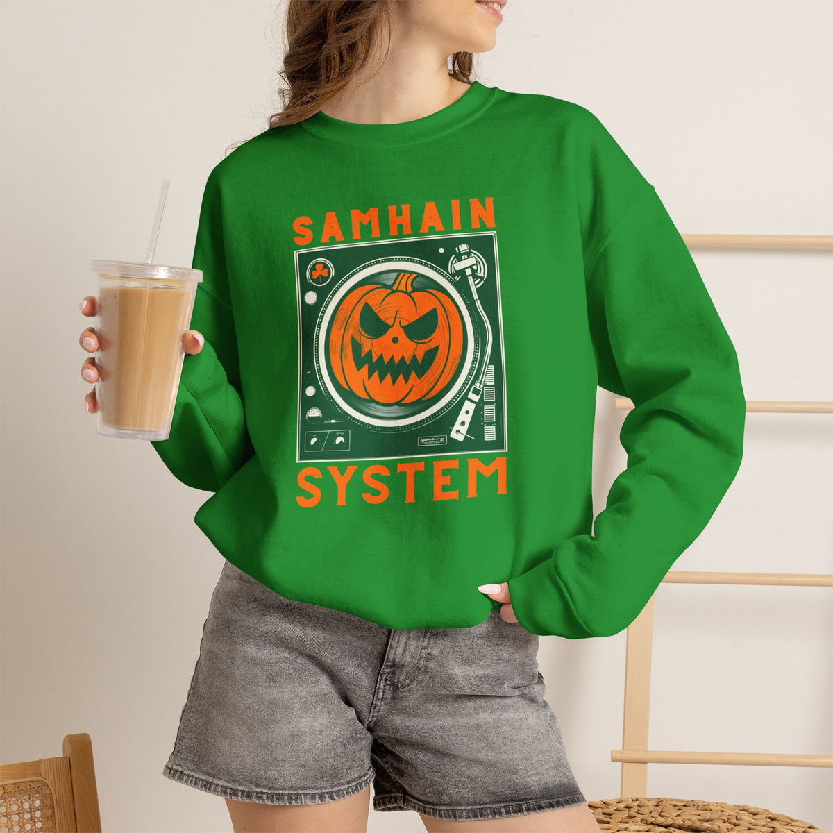 SAMHAIN SYSTEM Unisex Heavy Blend Crewneck Sweatshirt