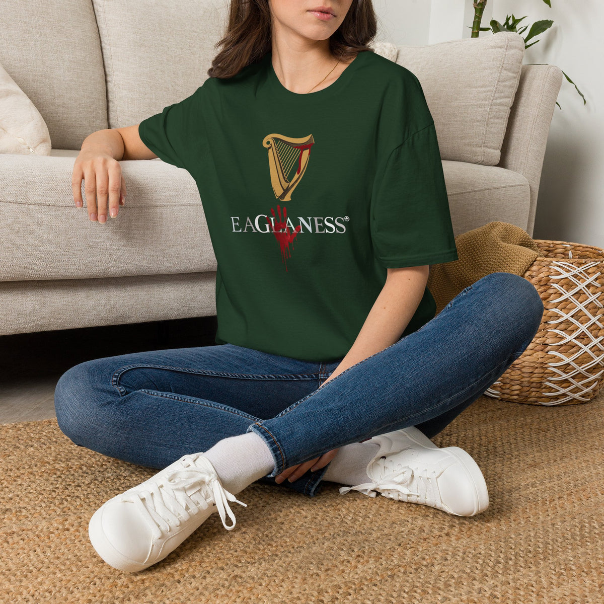 EAGLANESS 100% Cotton Unisex Softstyle T-Shirt
