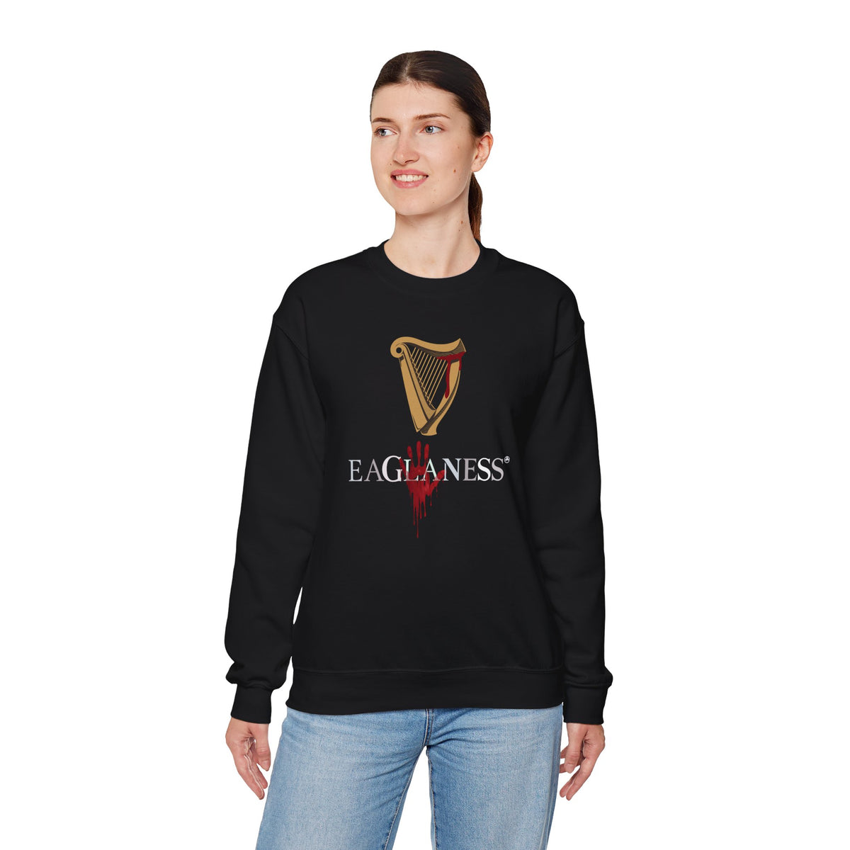 EAGLANESS Unisex Heavy Blend Crewneck Sweatshirt