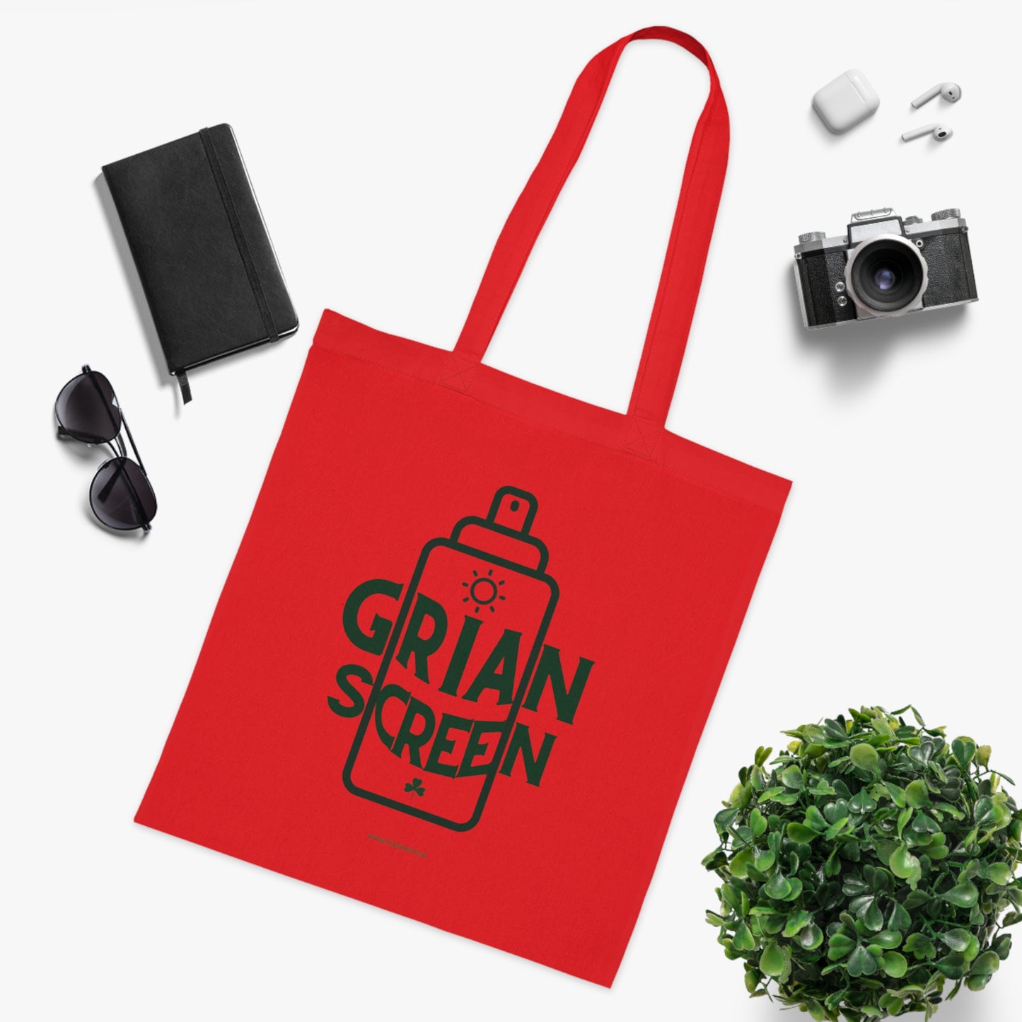 GRIAN SCREEN 100% Cotton Tote Bag