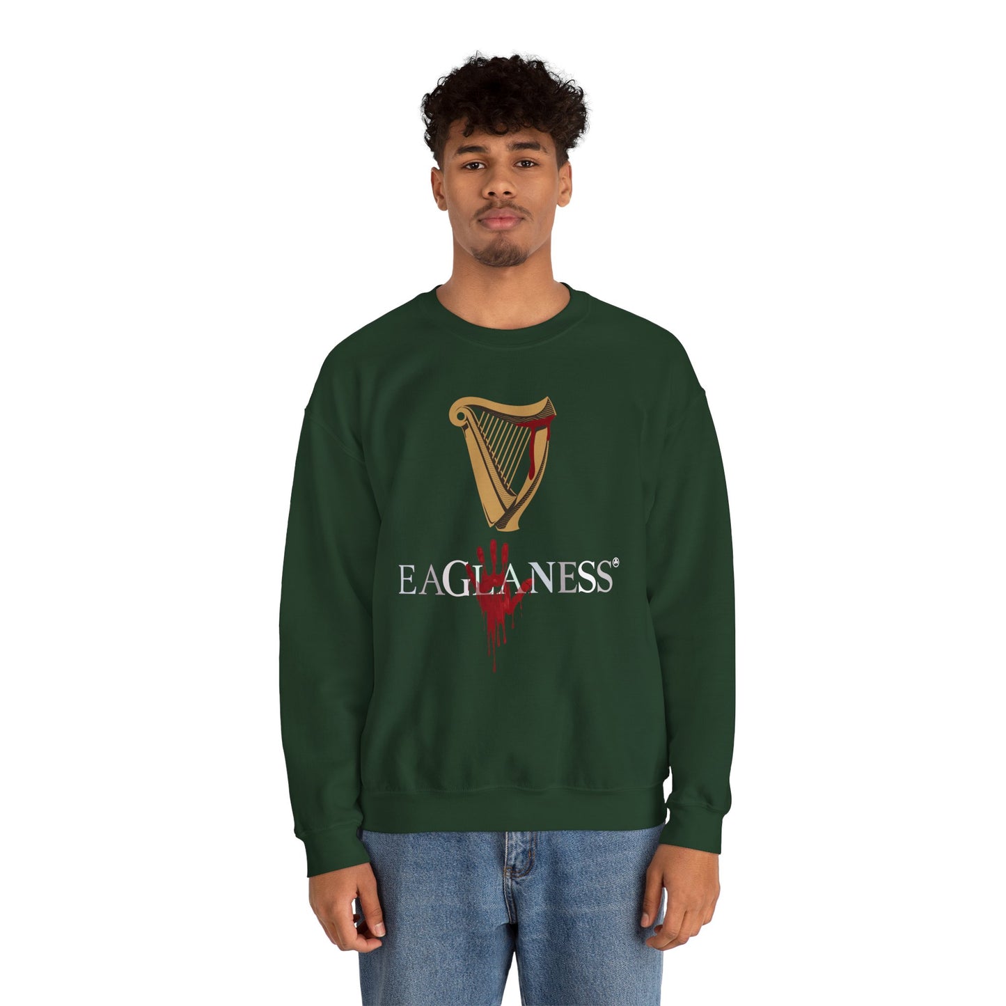 EAGLANESS Unisex Heavy Blend Crewneck Sweatshirt