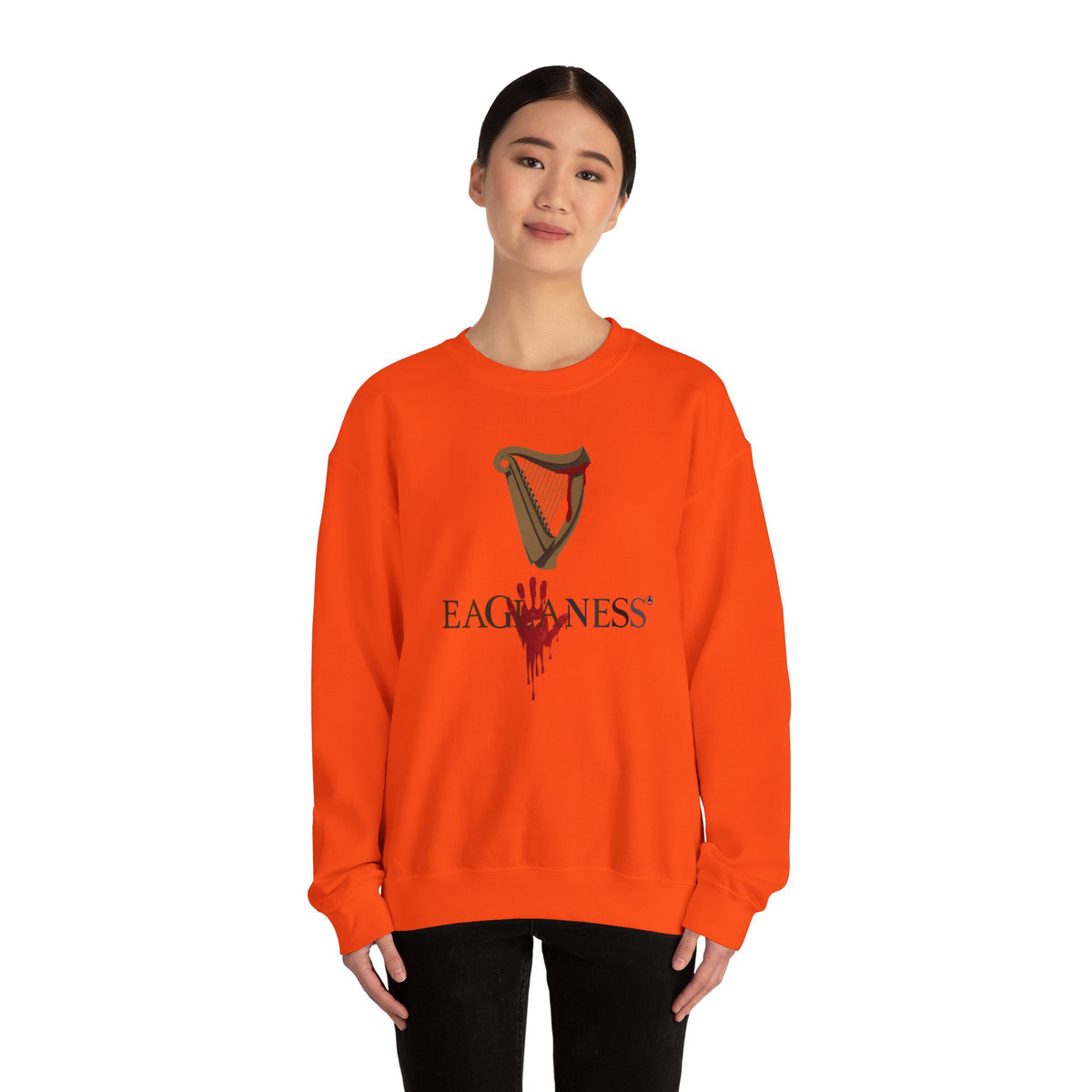 EAGLANESS Unisex Heavy Blend Crewneck Sweatshirt