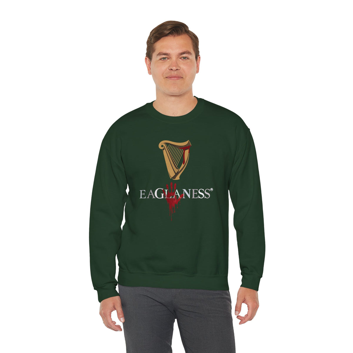 EAGLANESS Unisex Heavy Blend Crewneck Sweatshirt