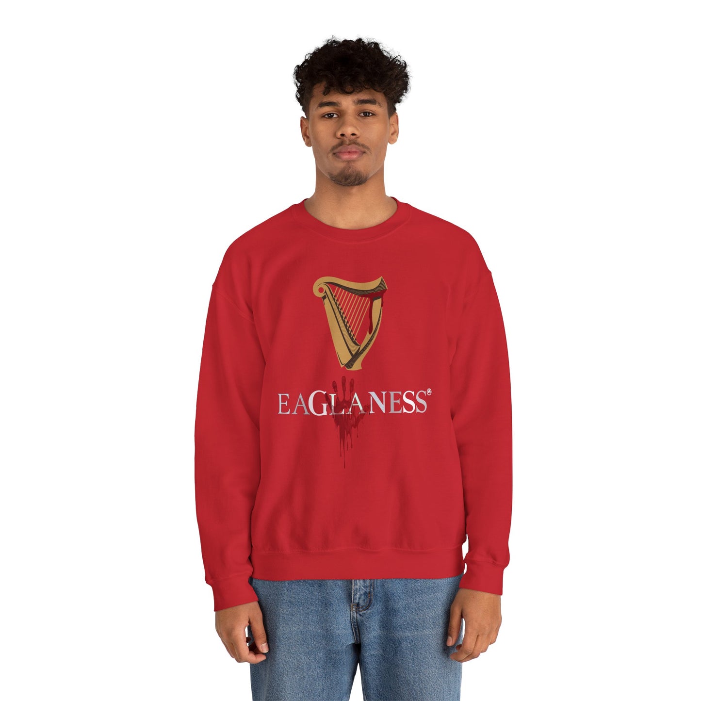 EAGLANESS Unisex Heavy Blend Crewneck Sweatshirt