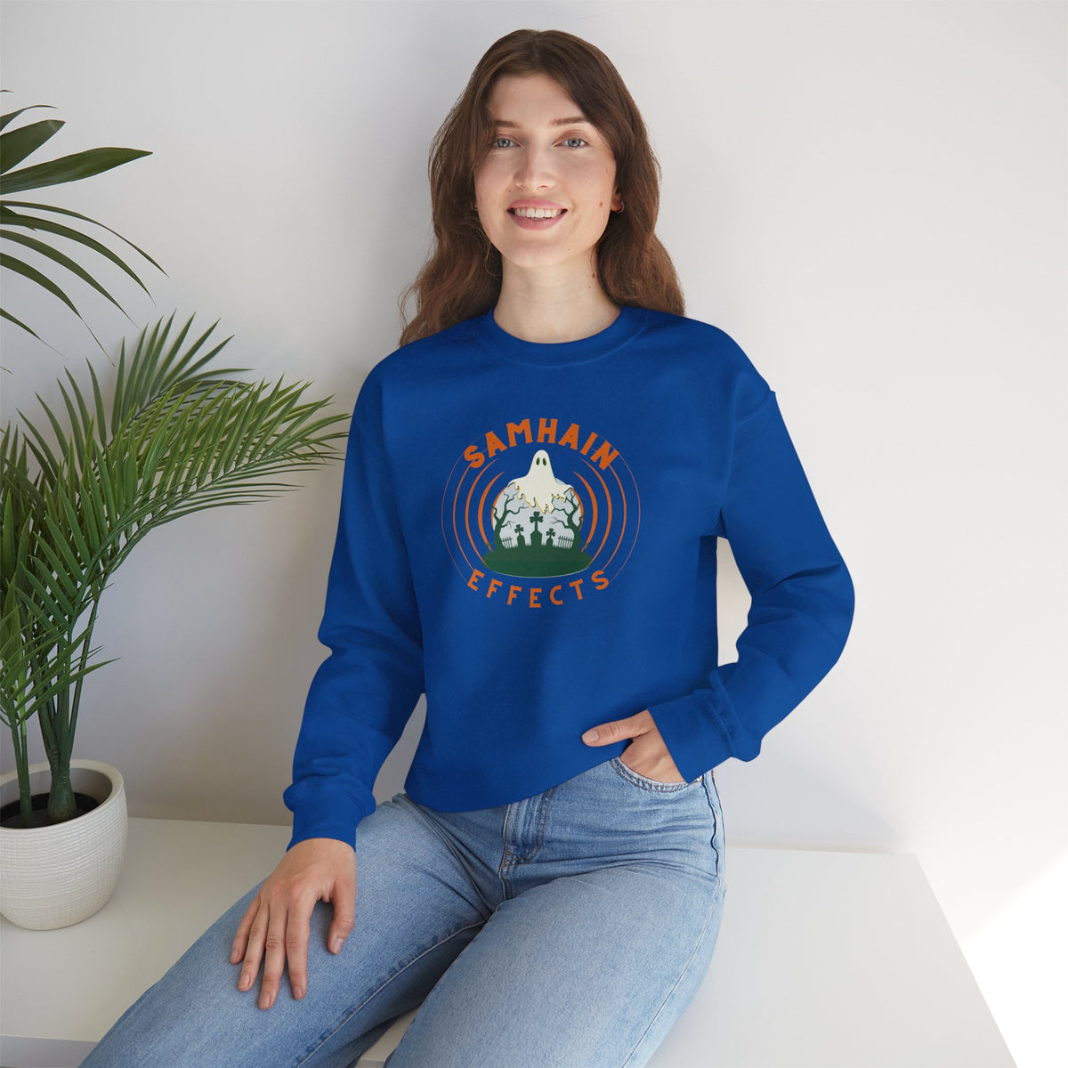 SAMHAIN EFFECTS Unisex Heavy Blend Crewneck Sweatshirt