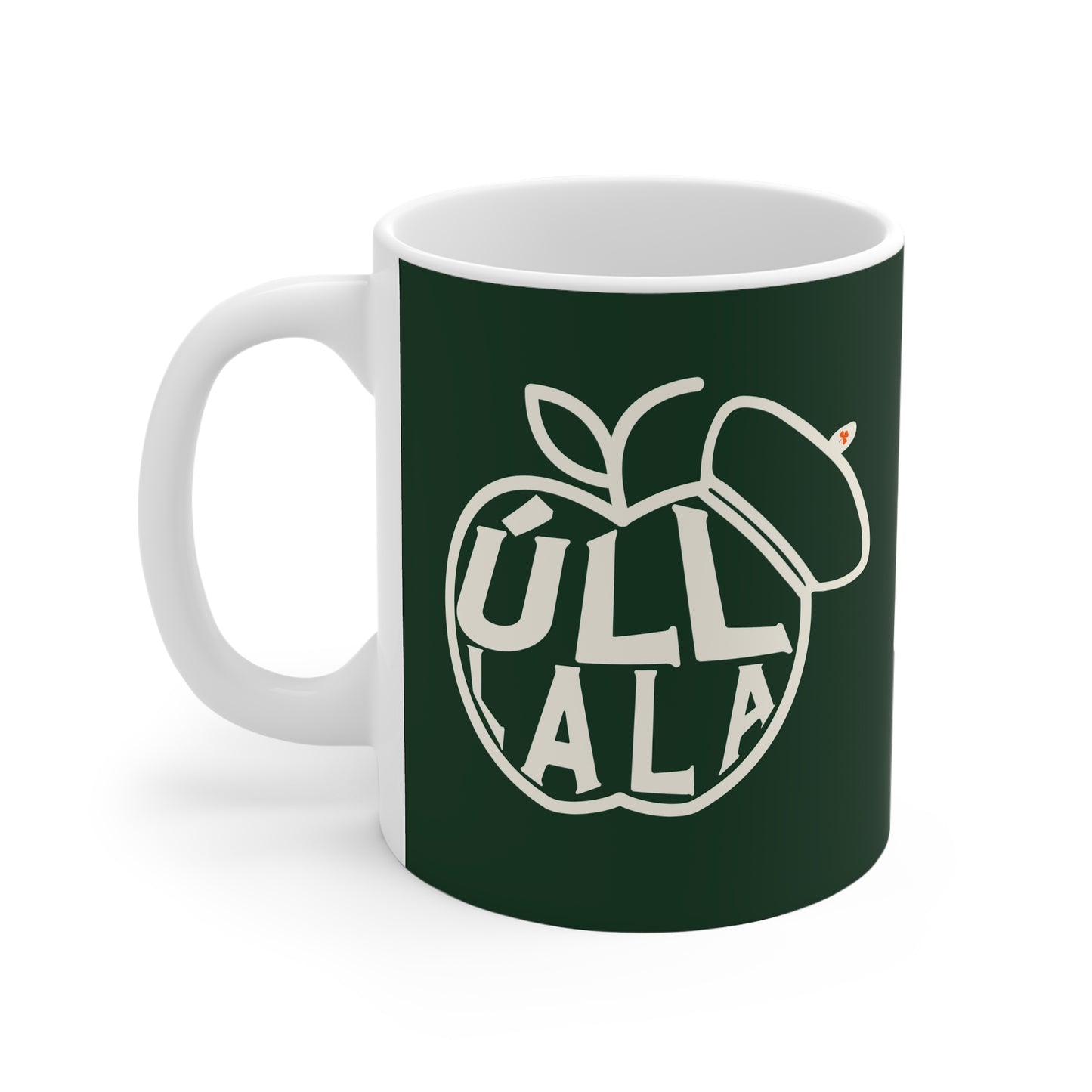 ÚLL LA LA ie 33cl White Ceramic Mug