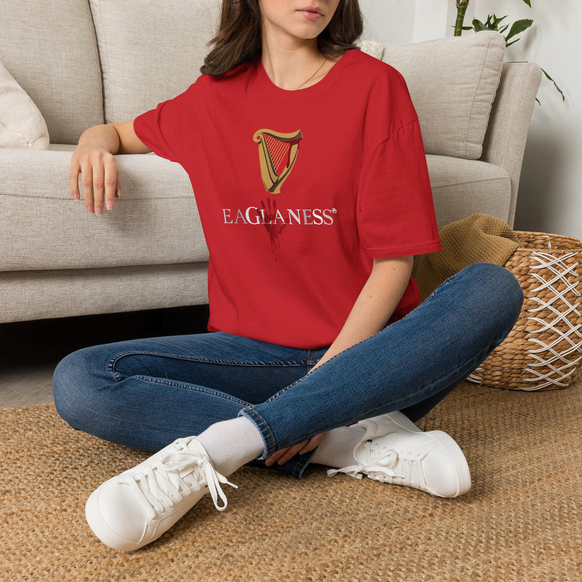 EAGLANESS 100% Cotton Unisex Softstyle T-Shirt