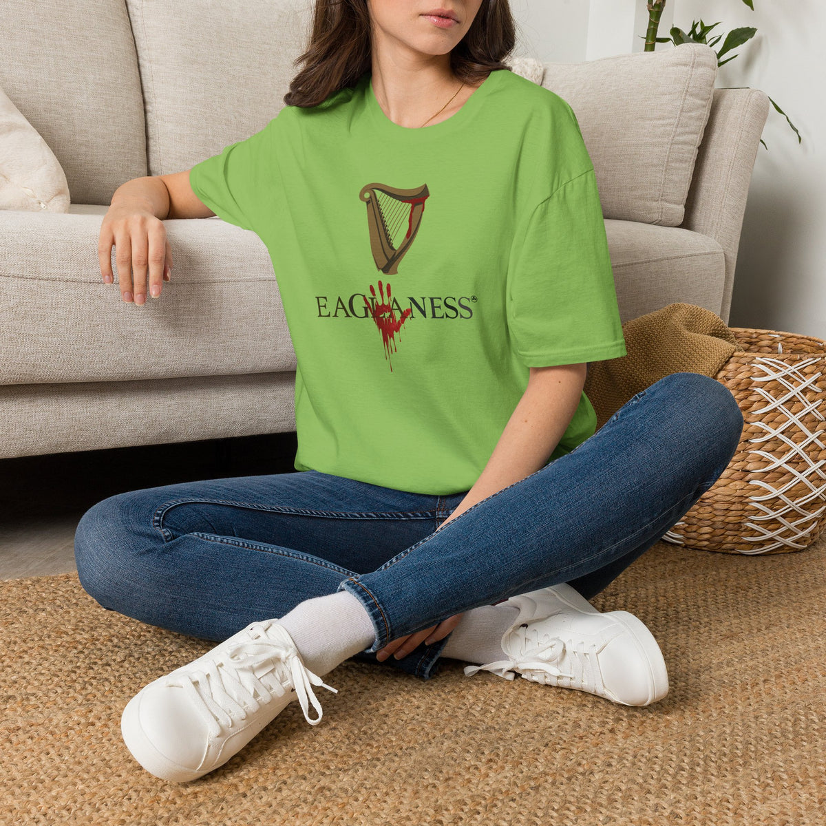 EAGLANESS 100% Cotton Unisex Softstyle T-Shirt