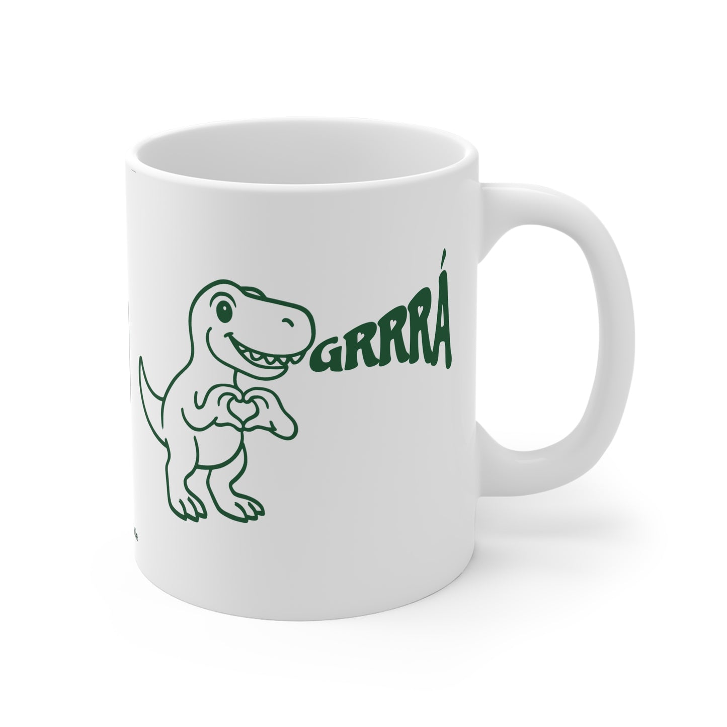 GRRRÁ  33cl White Ceramic Mug