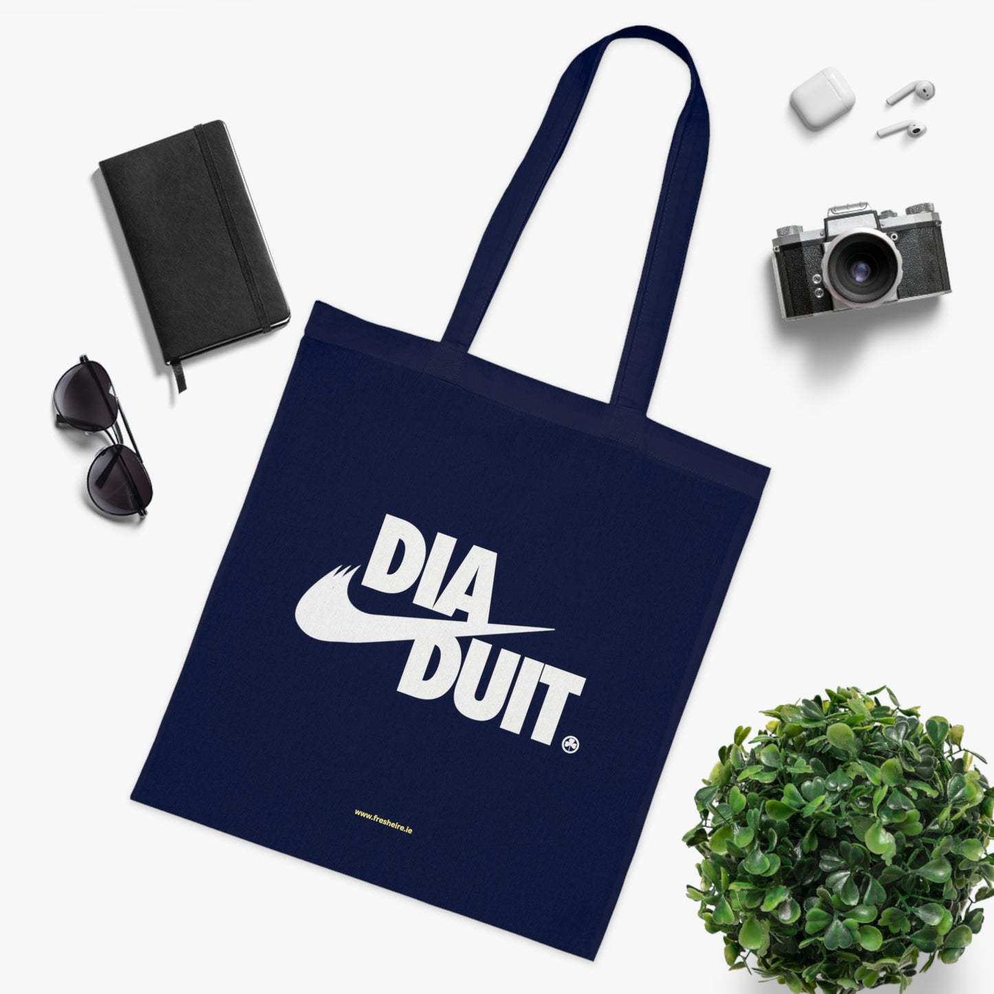 DIA DUIT 100% Cotton Tote Bag