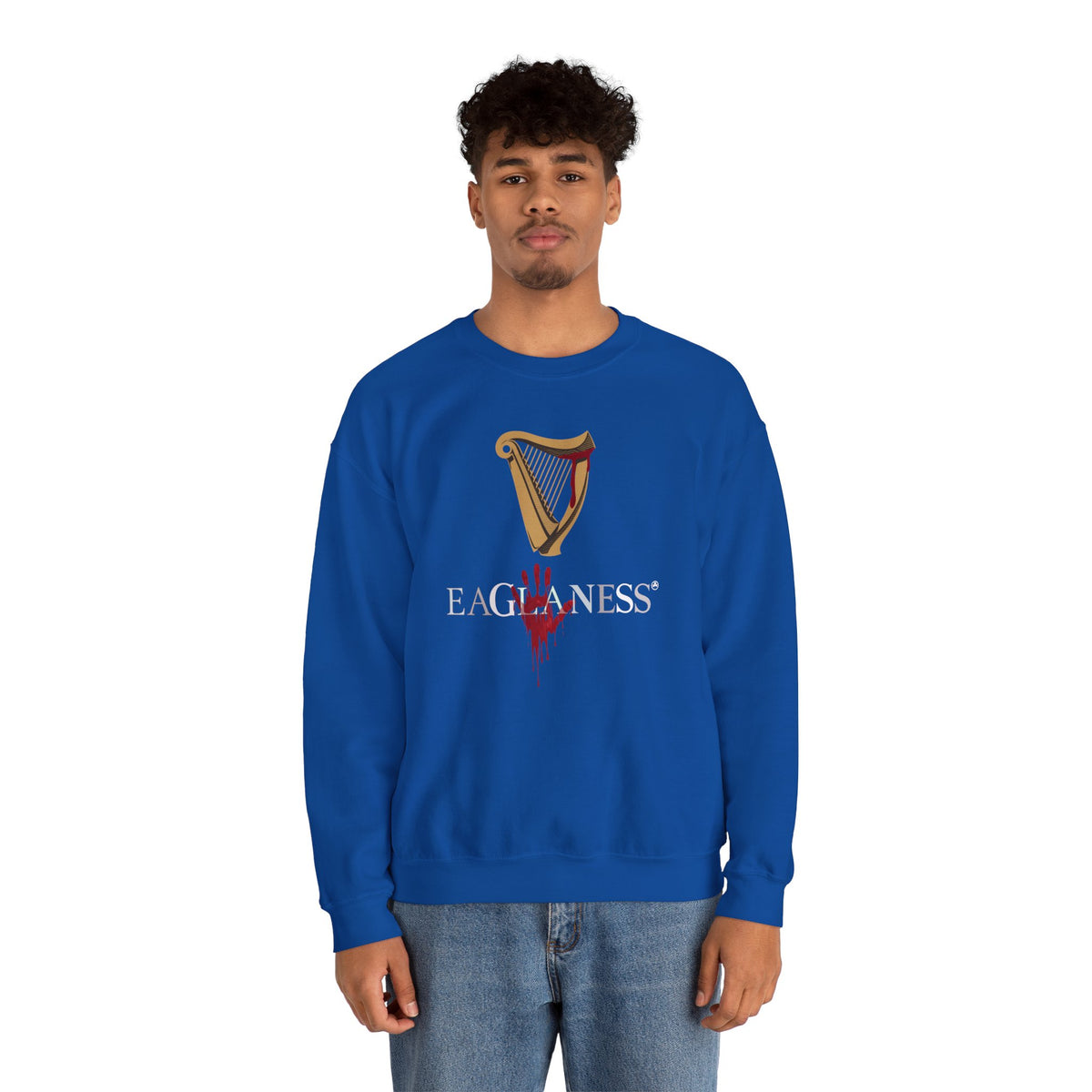EAGLANESS Unisex Heavy Blend Crewneck Sweatshirt