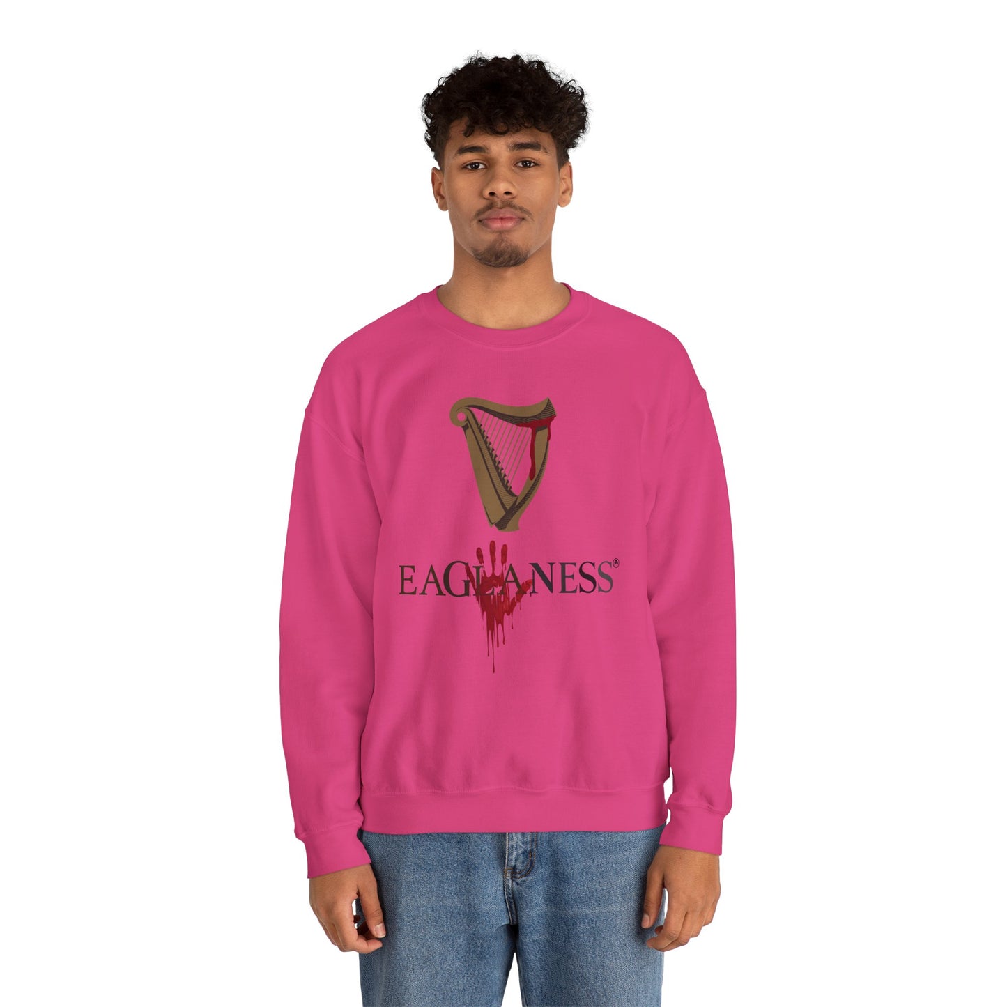 EAGLANESS Unisex Heavy Blend Crewneck Sweatshirt