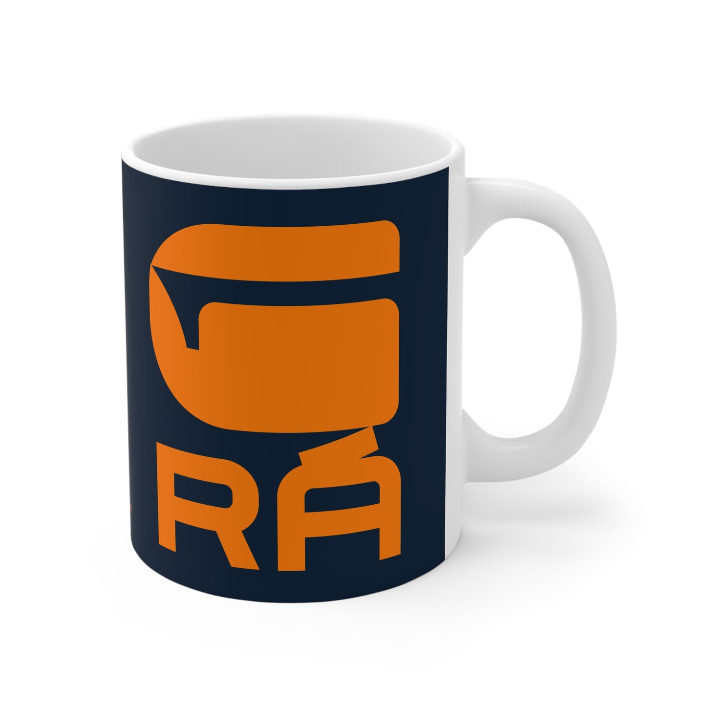 G-RÁ  33cl White Ceramic Mug
