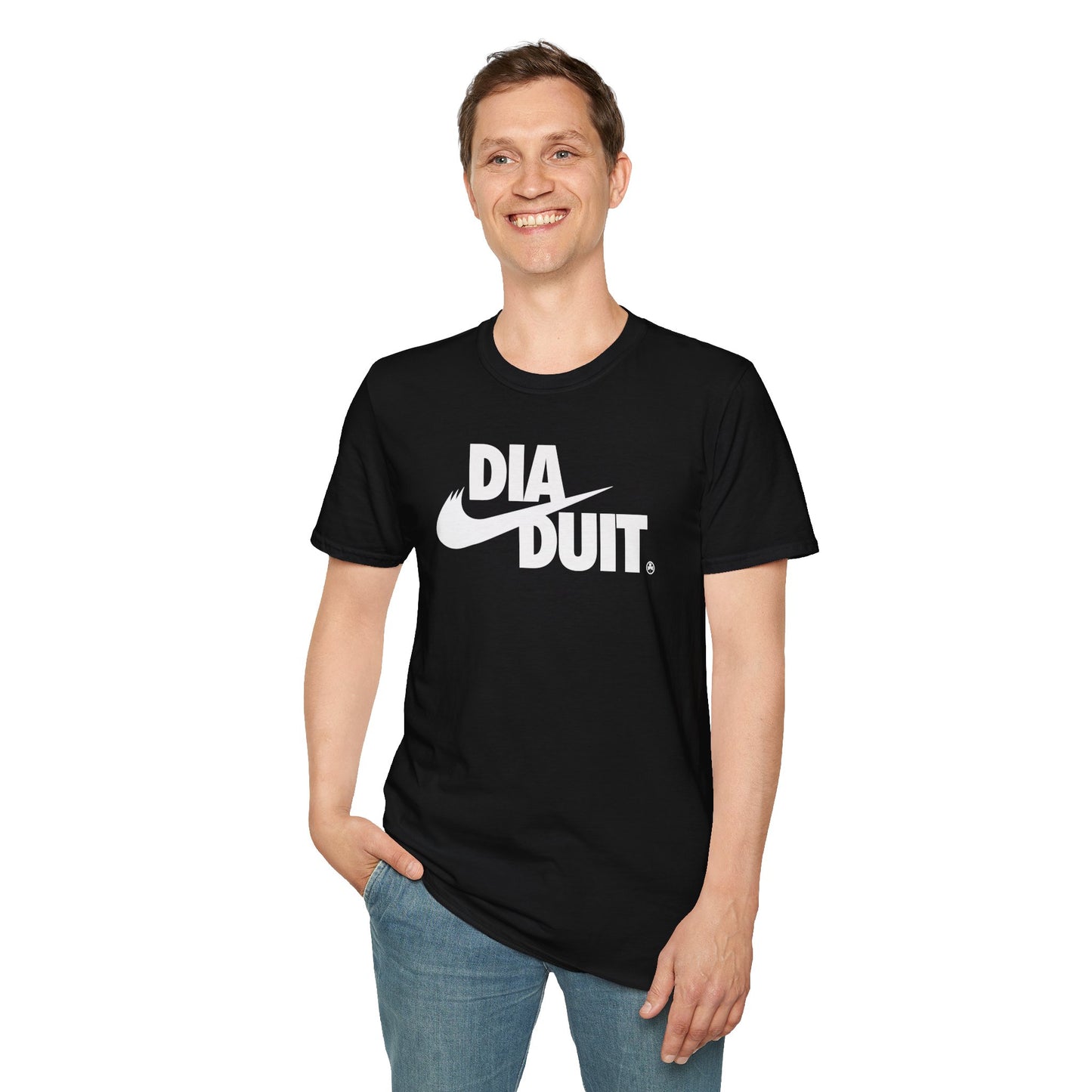 DIA DUIT Unisex Softstyle 100% Cotton T-Shirt